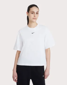 AdjustableStraps Nike Sportswear Essentials Boxy White Tee