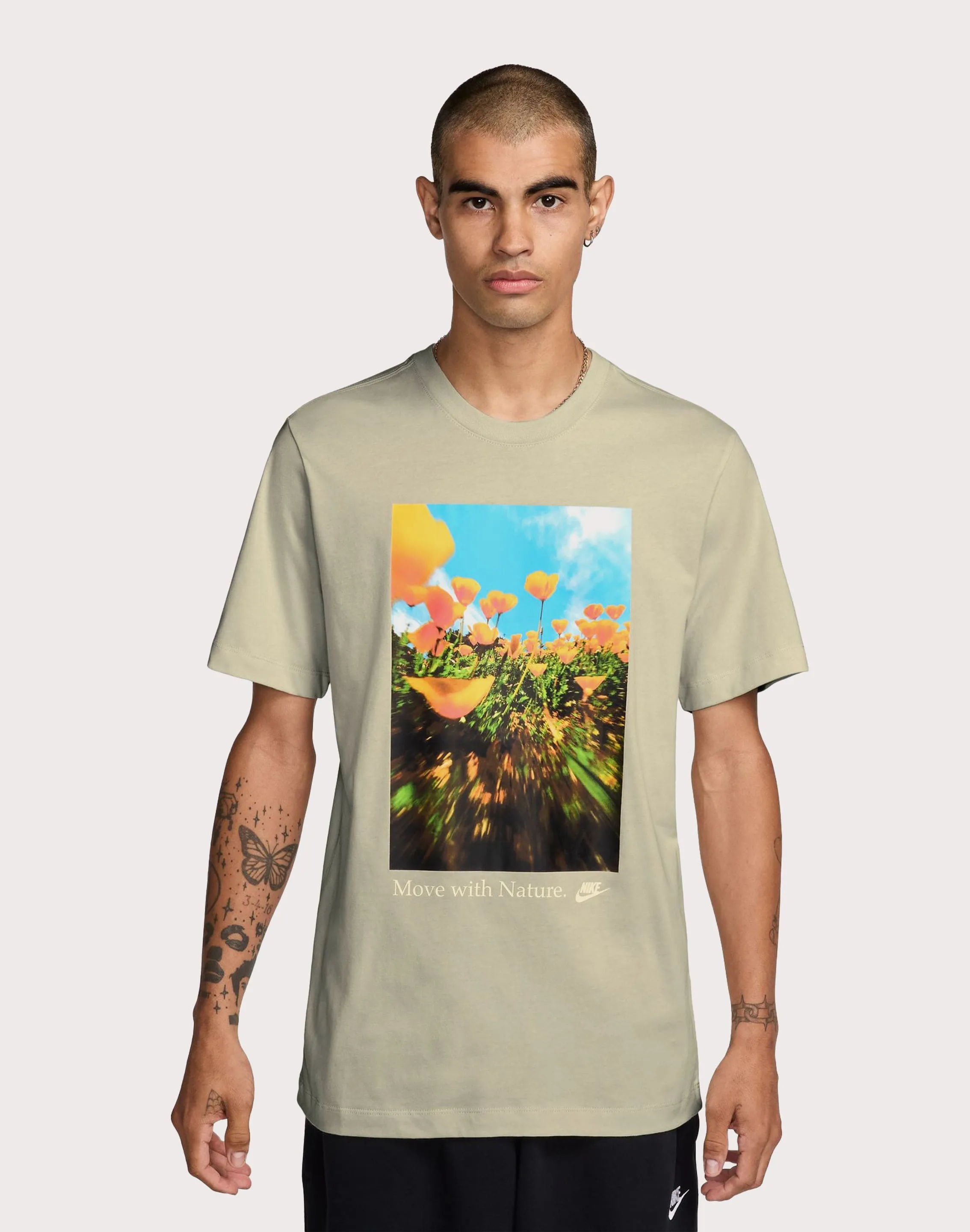 Nike Sportswear Flower Photo Tee Soft Core Dry Touch