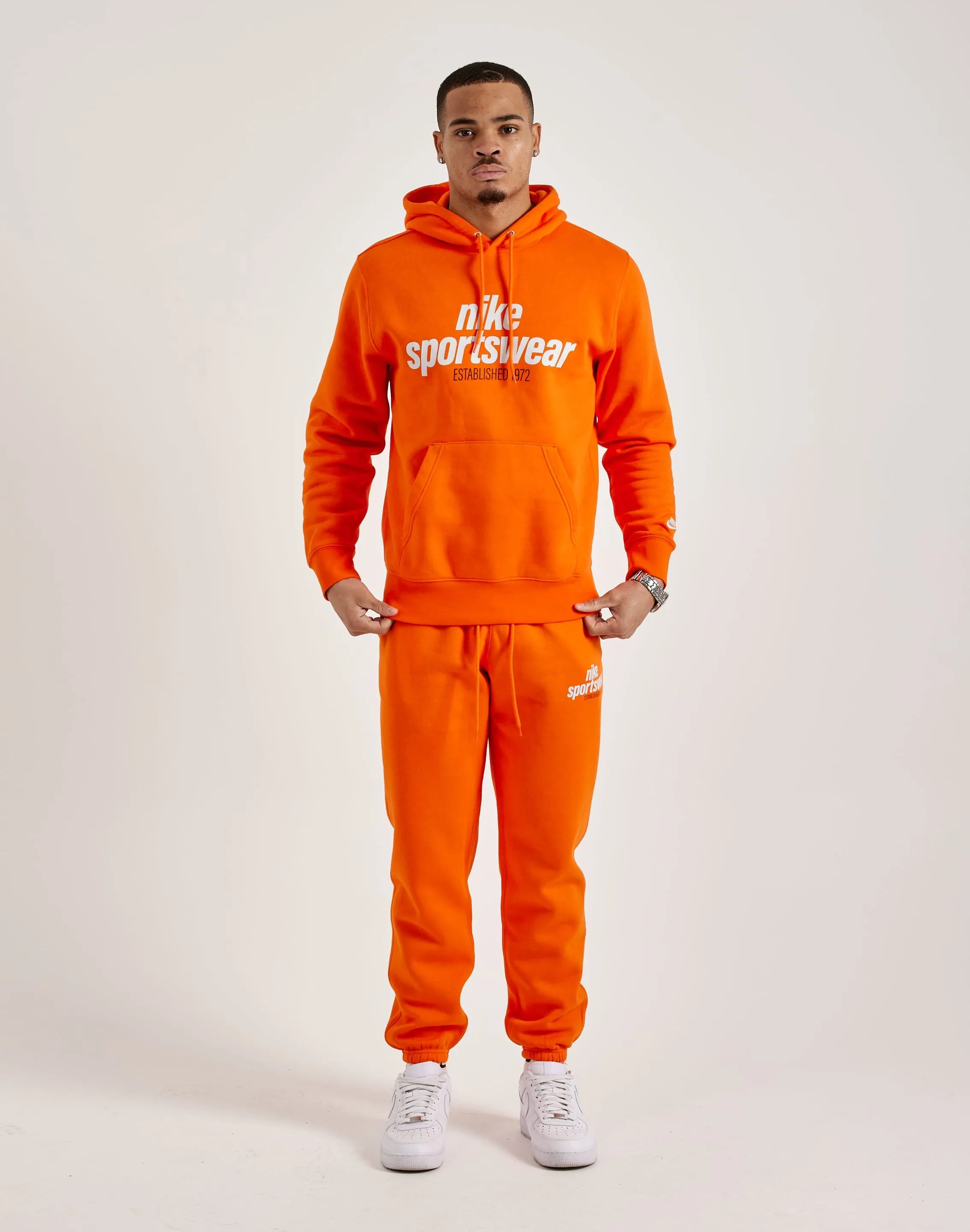 Nike Sportswear Hoodie WrinkleResistant Fabric Day Glow