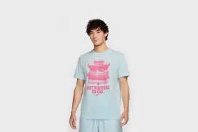 LightweightMaterial Trend Base Nike Sportswear Hot Waffles T-Shirt (Glacier Blue)
