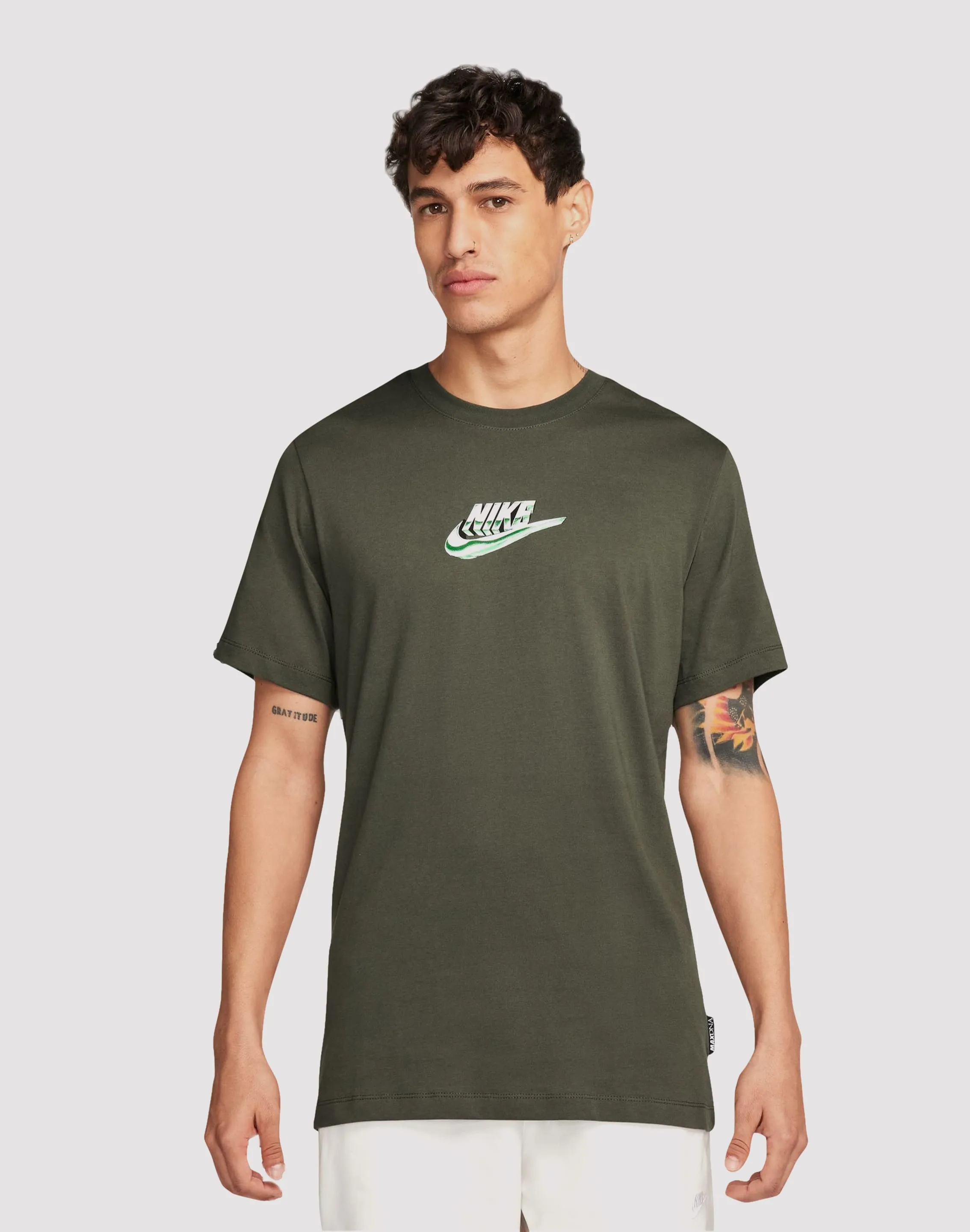 Nike Sportswear LBR Khaki Tee Queen Glow Strong Soul