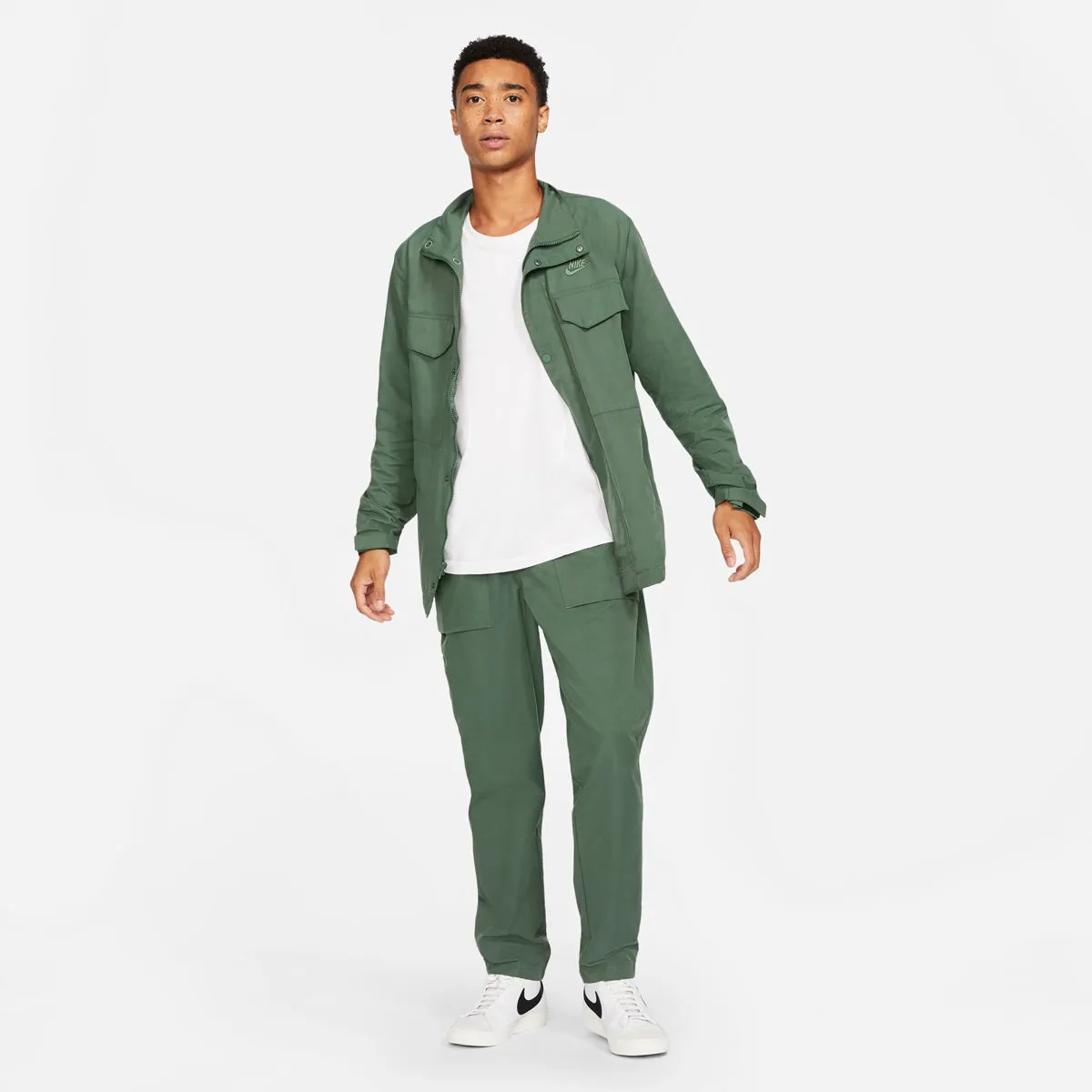Smart Wear Nike Sportswear M65 Woven Jacket (Galactic Jade/Galactic Jade)