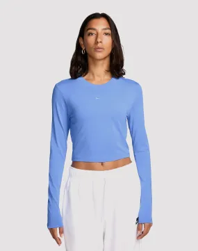 NonRestrictive Fit Nike Sportswear Slim Long-Sleeve Crop Shirt