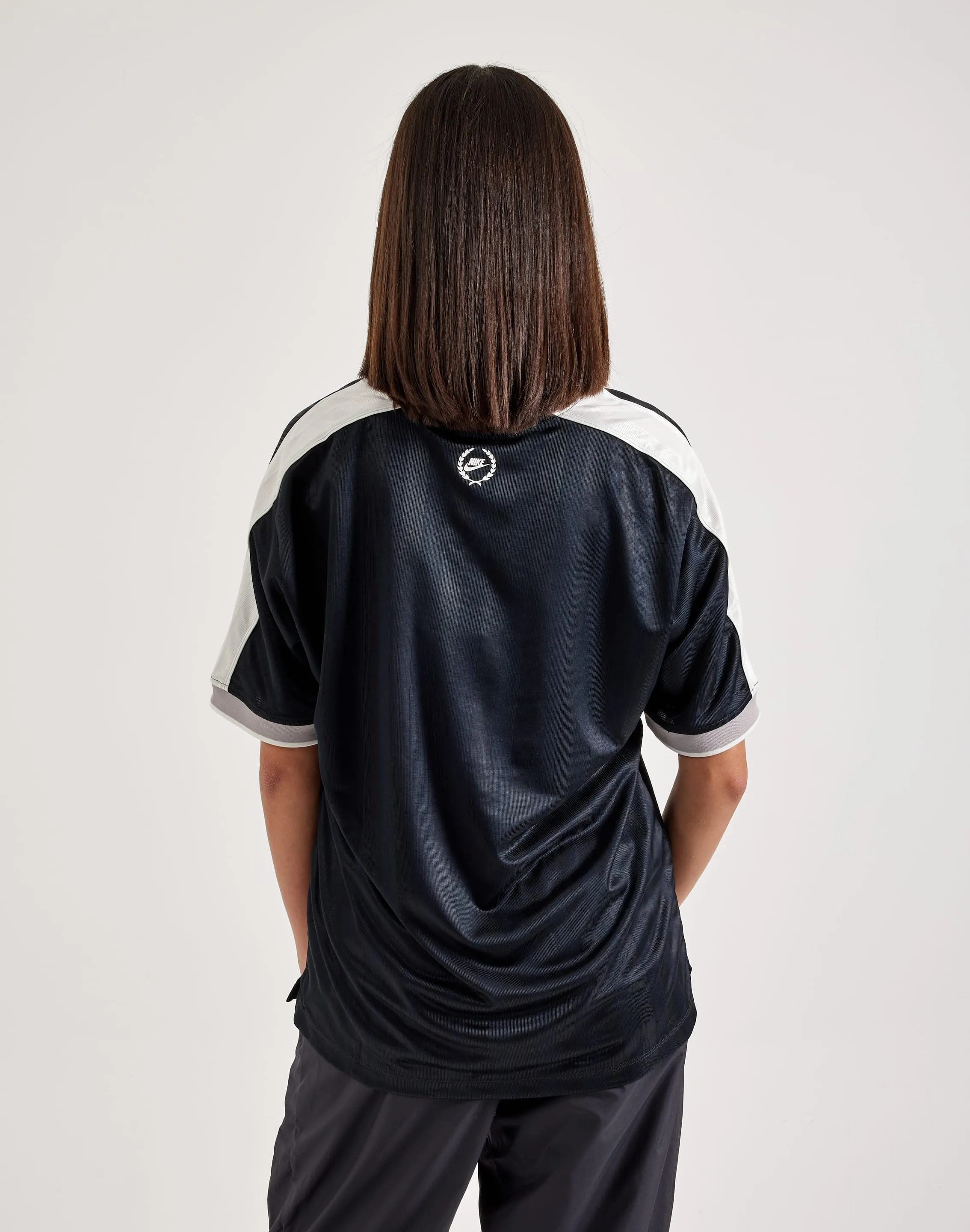 Layered Paneling AntiStatic Treatment Nike Sportswear V-Neck Jersey Top