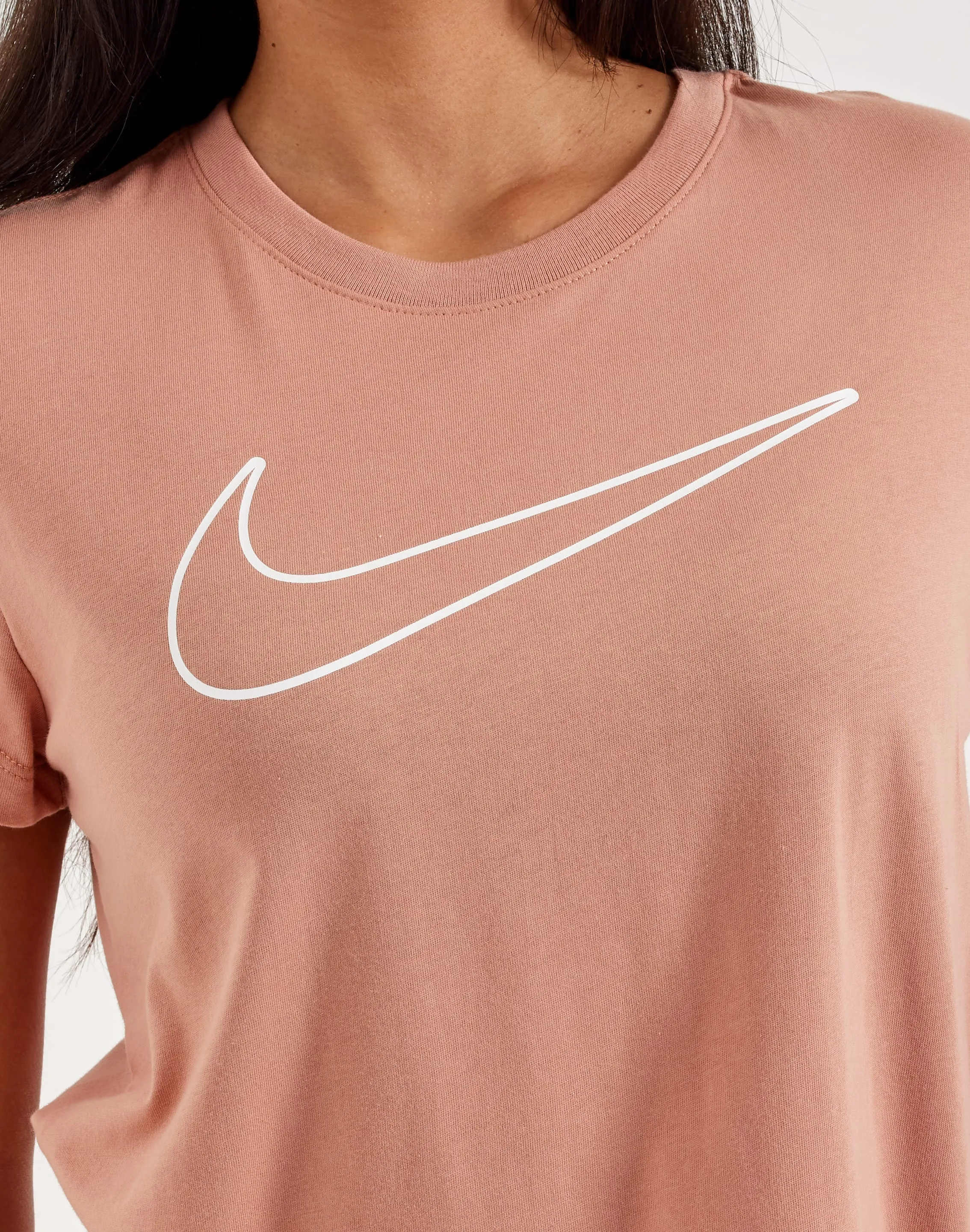 Adjustable Drawcord Nike Swoosh Tee