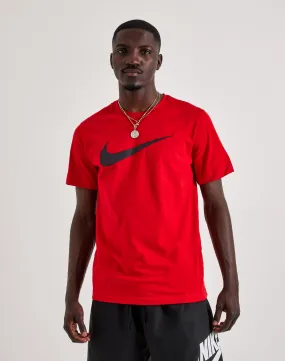 WrinkleFreeFabric LowMaintenanceMaterial Nike Swoosh Tee