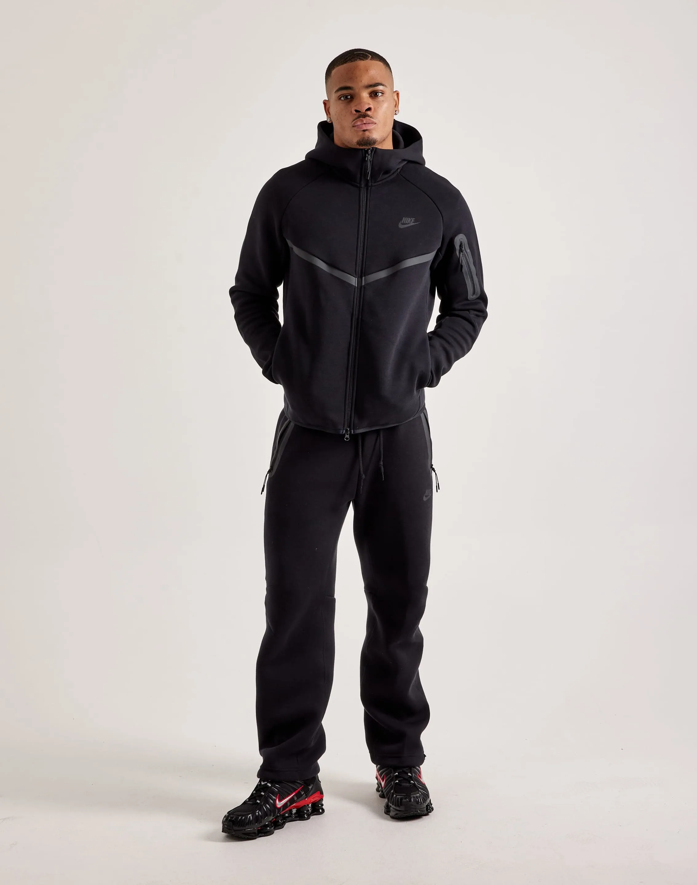 NonIrritating Seams Nike Tech Fleece Windrunner Full-Zip Hoodie