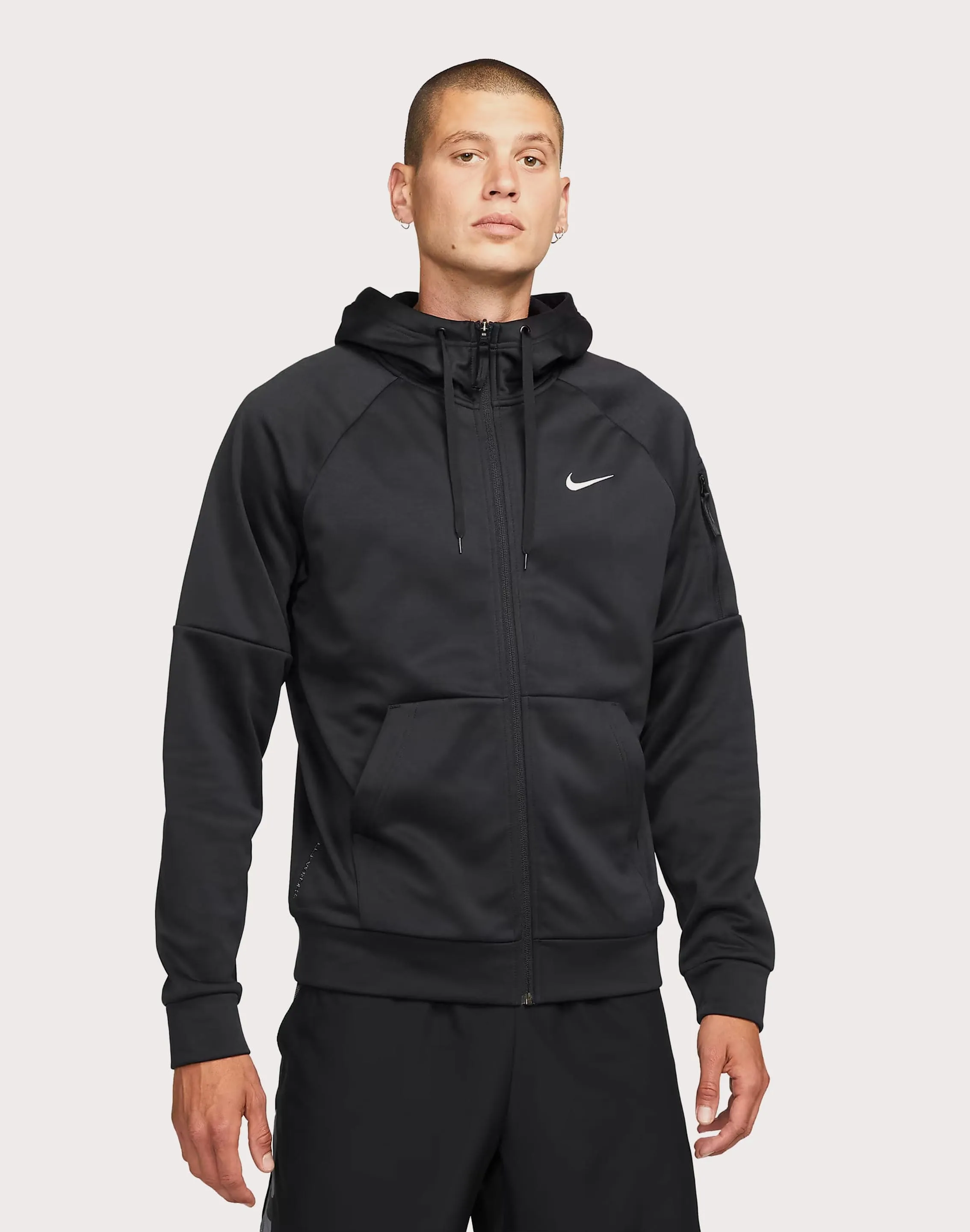 Nike Therma-FIT Full-Zip Hoodie Ventilated Back Panel