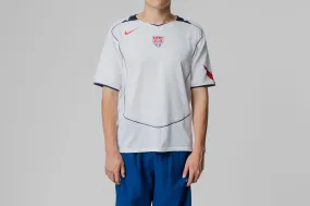 Self Fabric Tie Closure Nike USMNT 2004 Total 90 Reissue SS Jersey