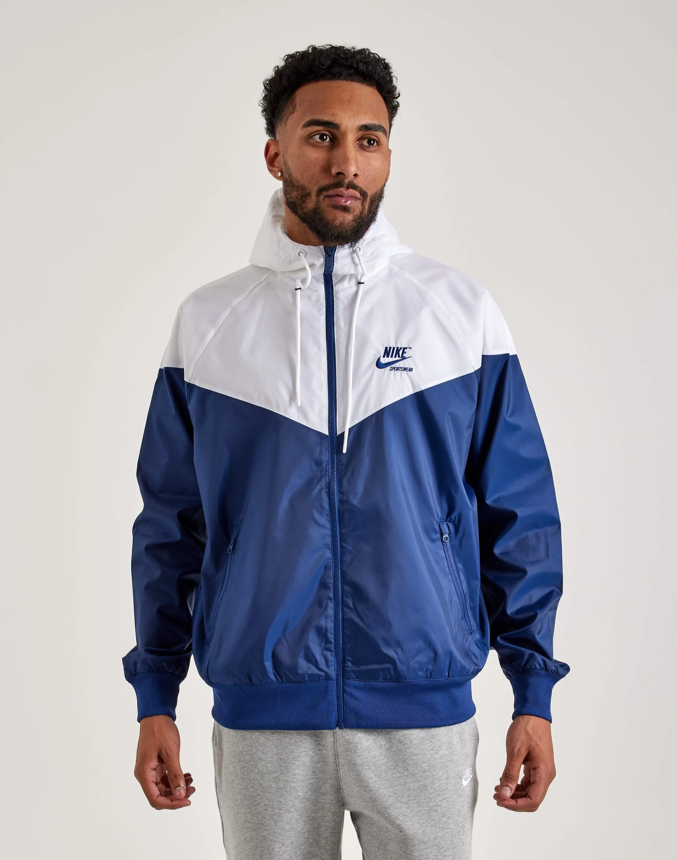 AI Style Nike  Windrunner Woven Linen Jacket