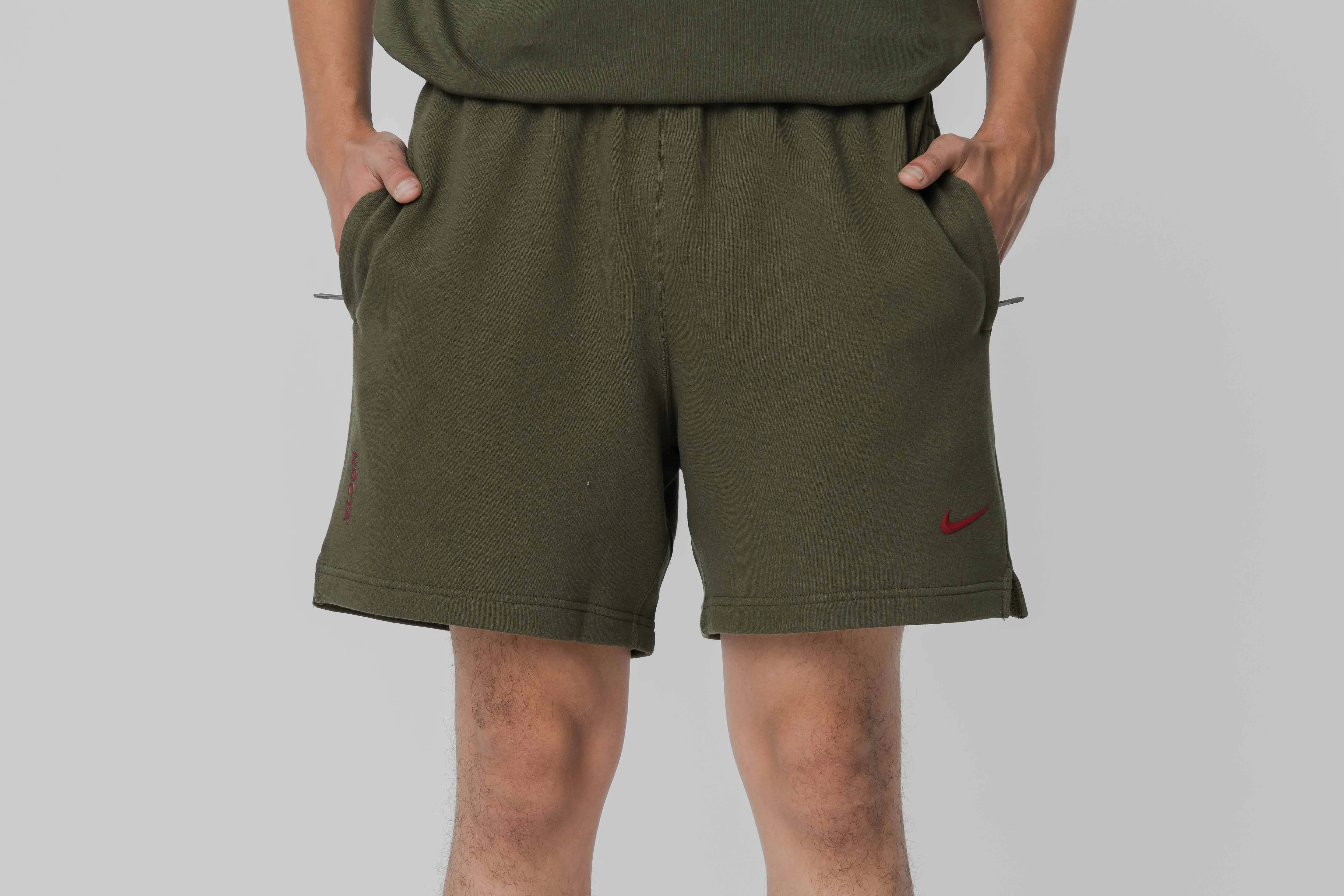 Nike x NOCTA Cardinal Fleece Short Breathable Comfort Slim Design