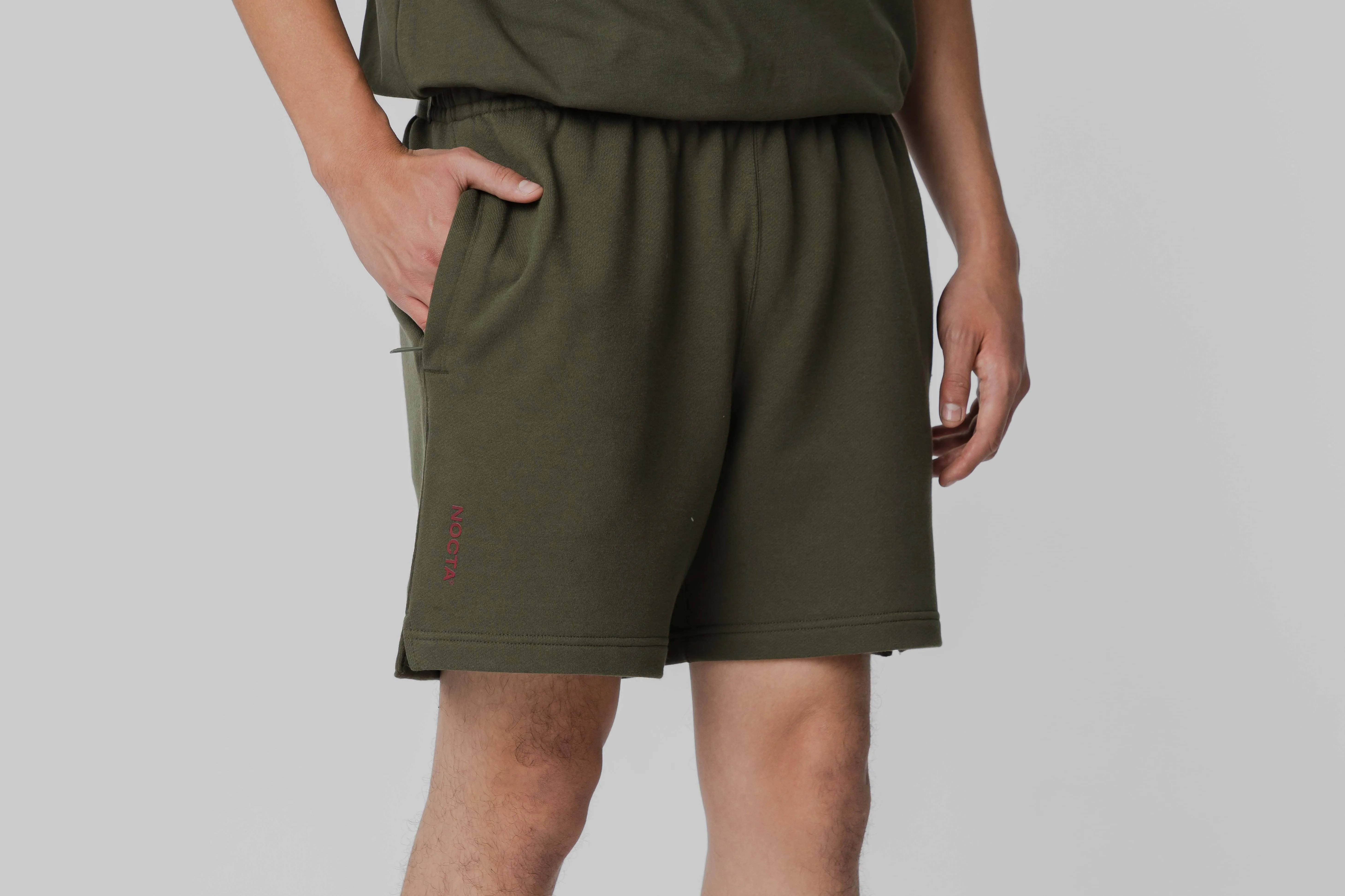 Abrasion resistant Wrinkle Resistant Finish Nike x NOCTA Cardinal Fleece Short