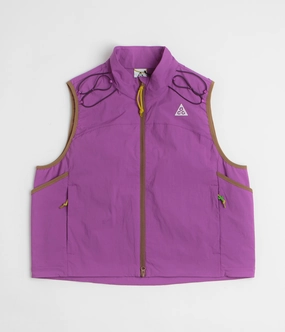 Winter Essentials Advice Nike ACG Death Bloom Vest - Bold Berry / Mosswood Brown / Summit White