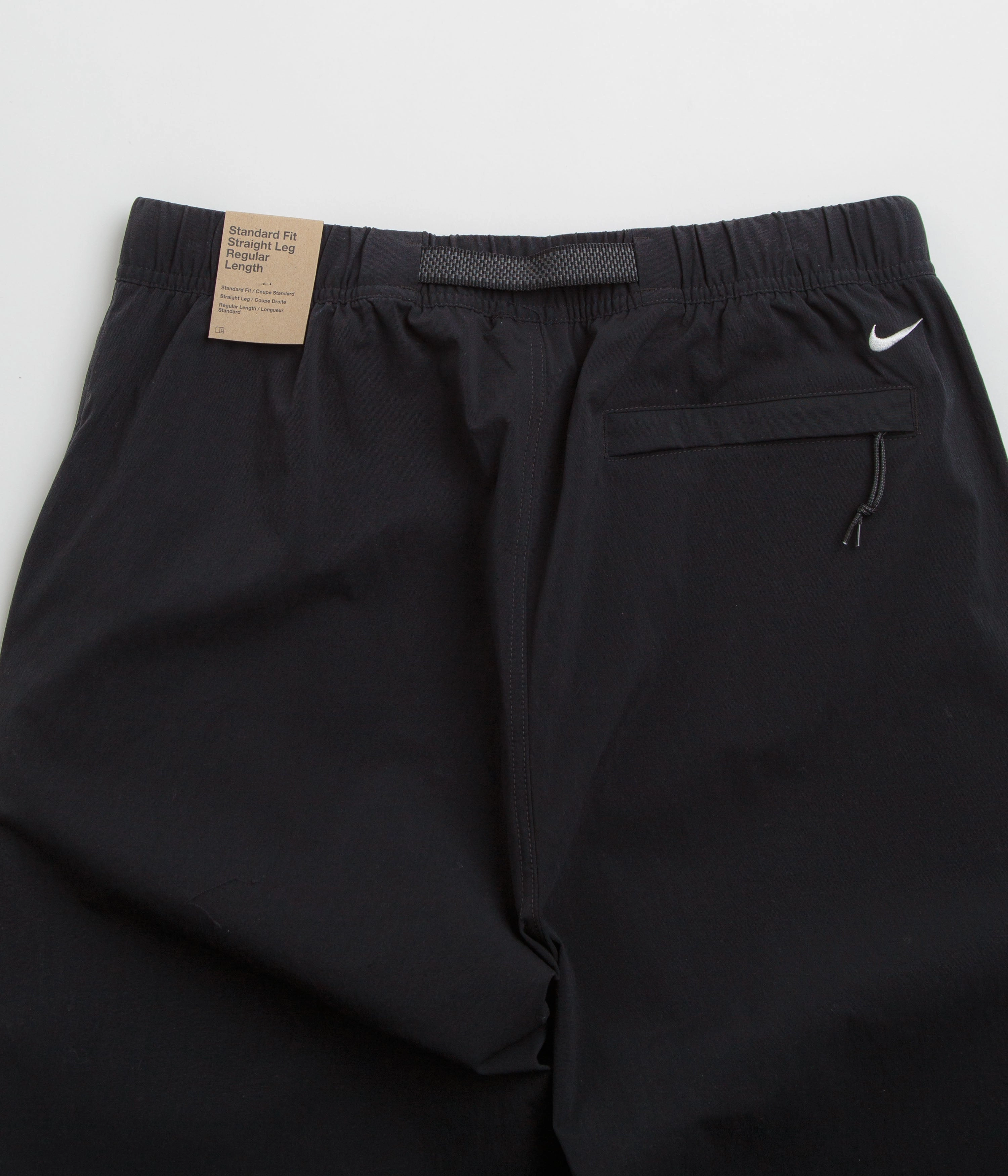 StretchMaterial Non Slip Waist Grip Nike ACG Hiking Pants - Black / Anthracite / Summit White
