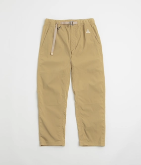 Non Bulk Temperature Regulating Nike ACG Hiking Pants - Parachute Beige / Summit White