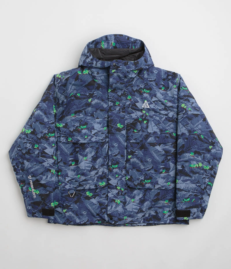 suitable for funerals Unveil Nike ACG Skull Peak Full Zip Jacket - Midnight Navy / Black / Black / Summit White