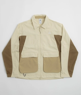 Tear Resistant Fabric Low Bulk Design Nike ACG Smith Summit Jacket - Light Khaki / Parachute Beige / Summit White