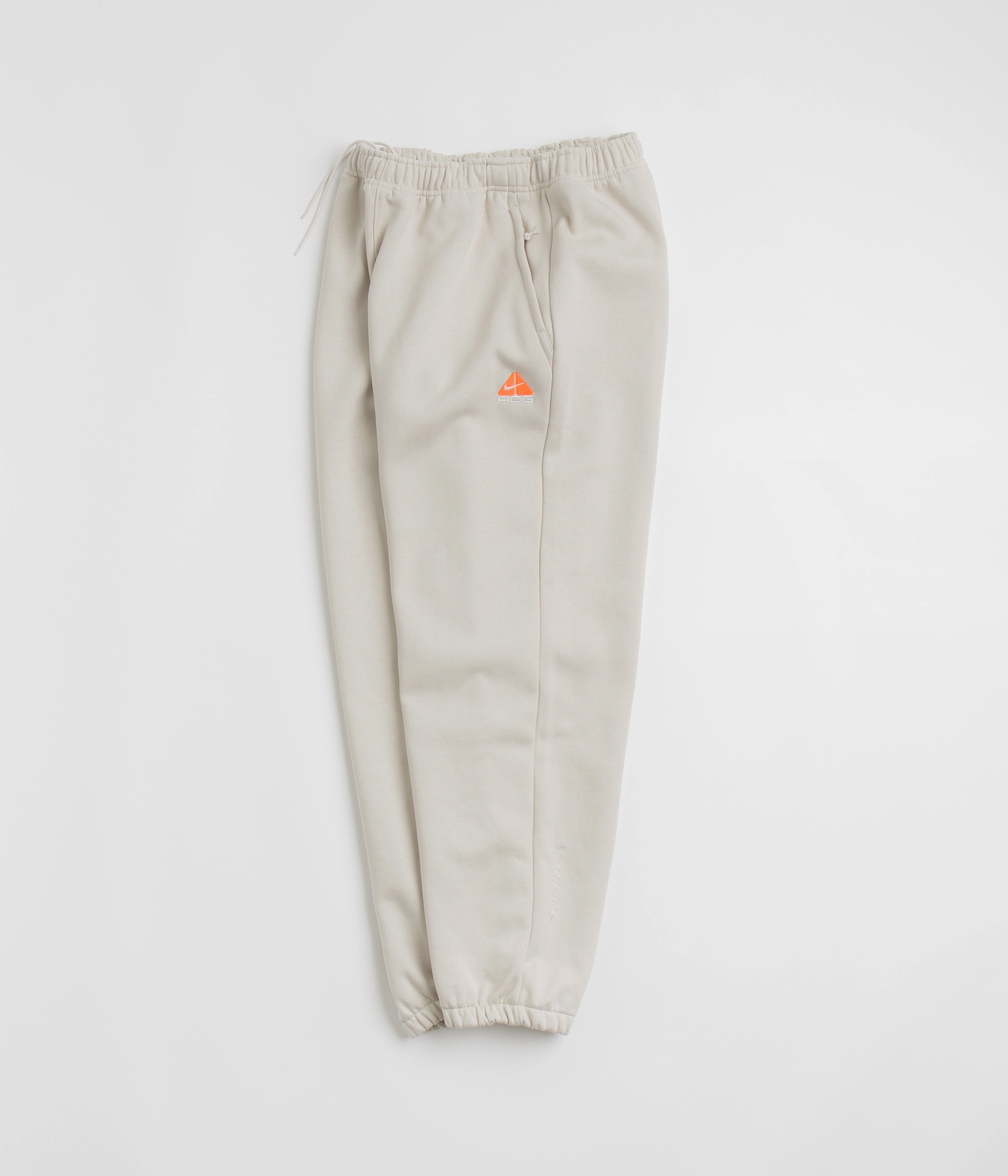 AntiSnagZippers HeatRegulating Nike ACG Tuff Fleece Lungs Pants - Light Orewood Brown / Hyper Crimson