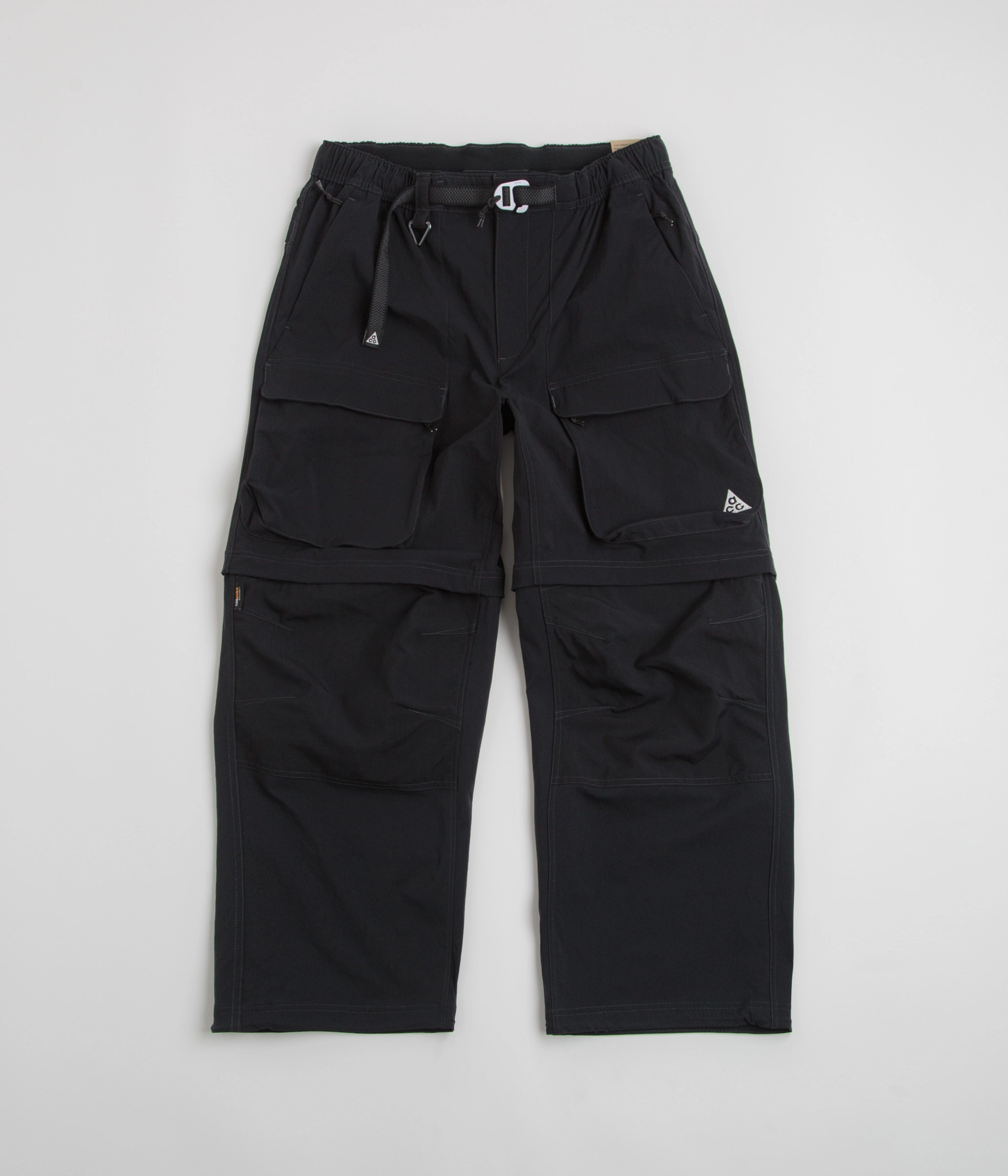 Multi Purpose Basic Stretch Nike ACG Zip Smith Summit Cargo Pants - Black / Anthracite / Summit White