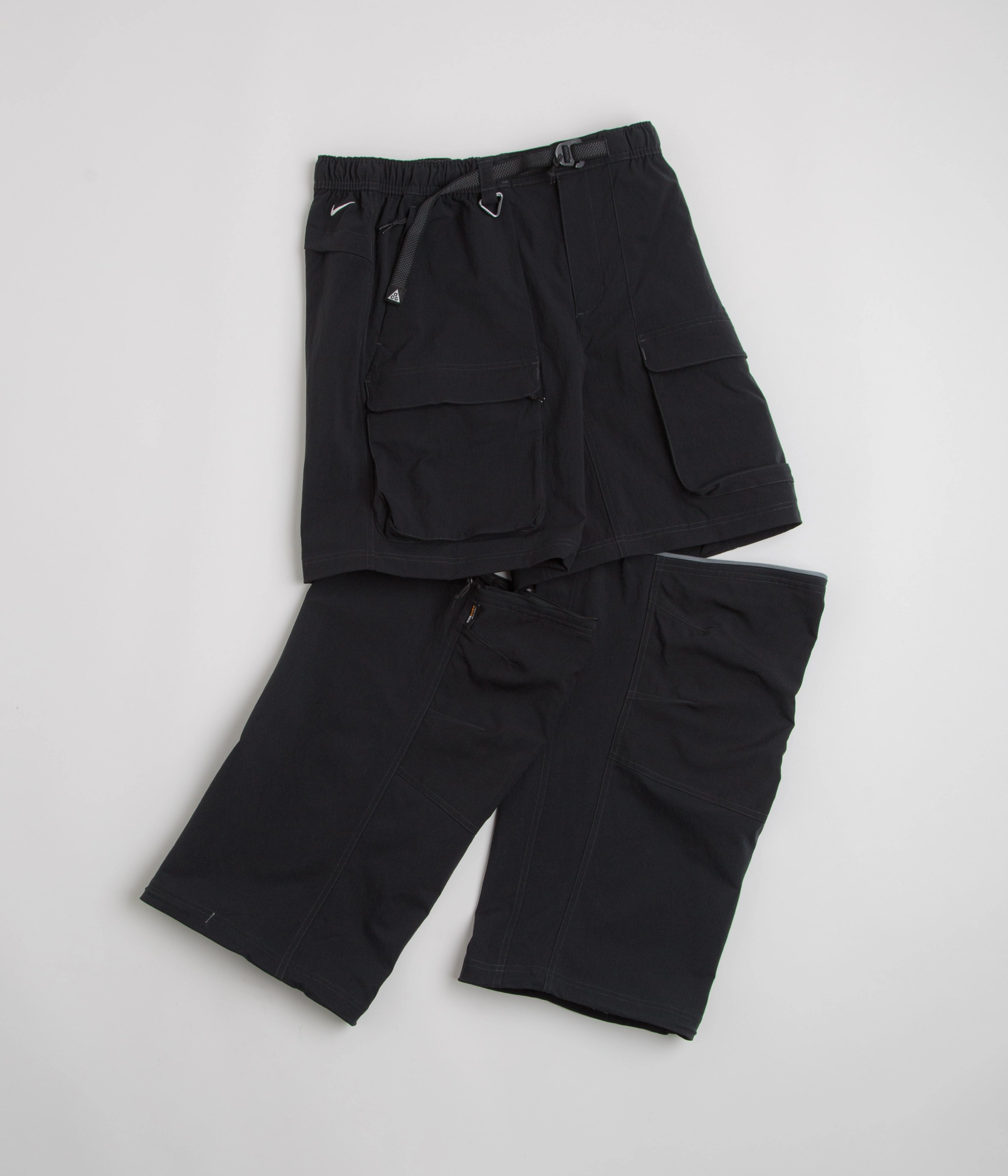 Nike ACG Zip Smith Summit Cargo Pants - Black / Anthracite / Summit White Polished Look Multi-way wear