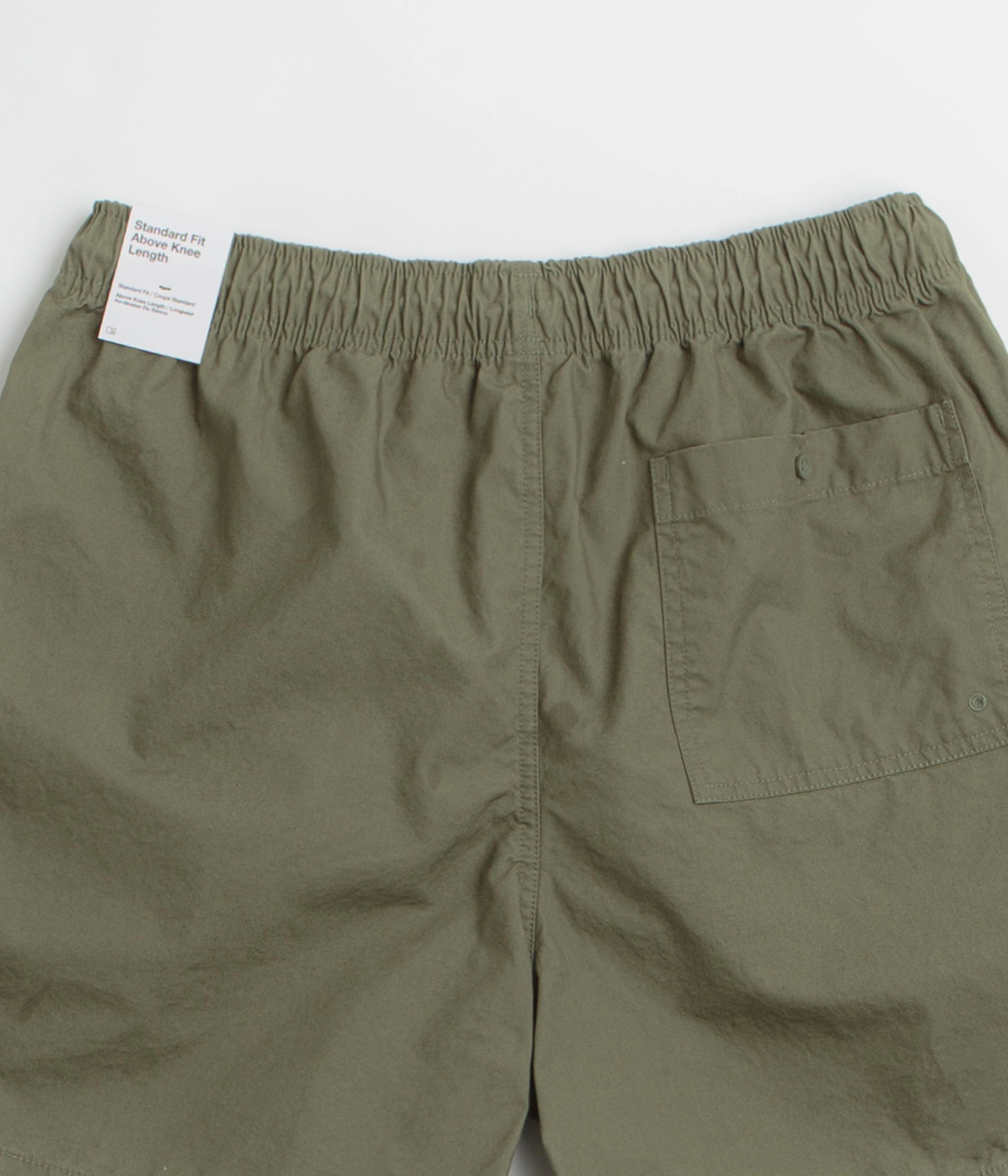 Nike Club Flow Wash Shorts - Medium Olive / Medium Olive Snowboarding Gear UPF Sun Protection