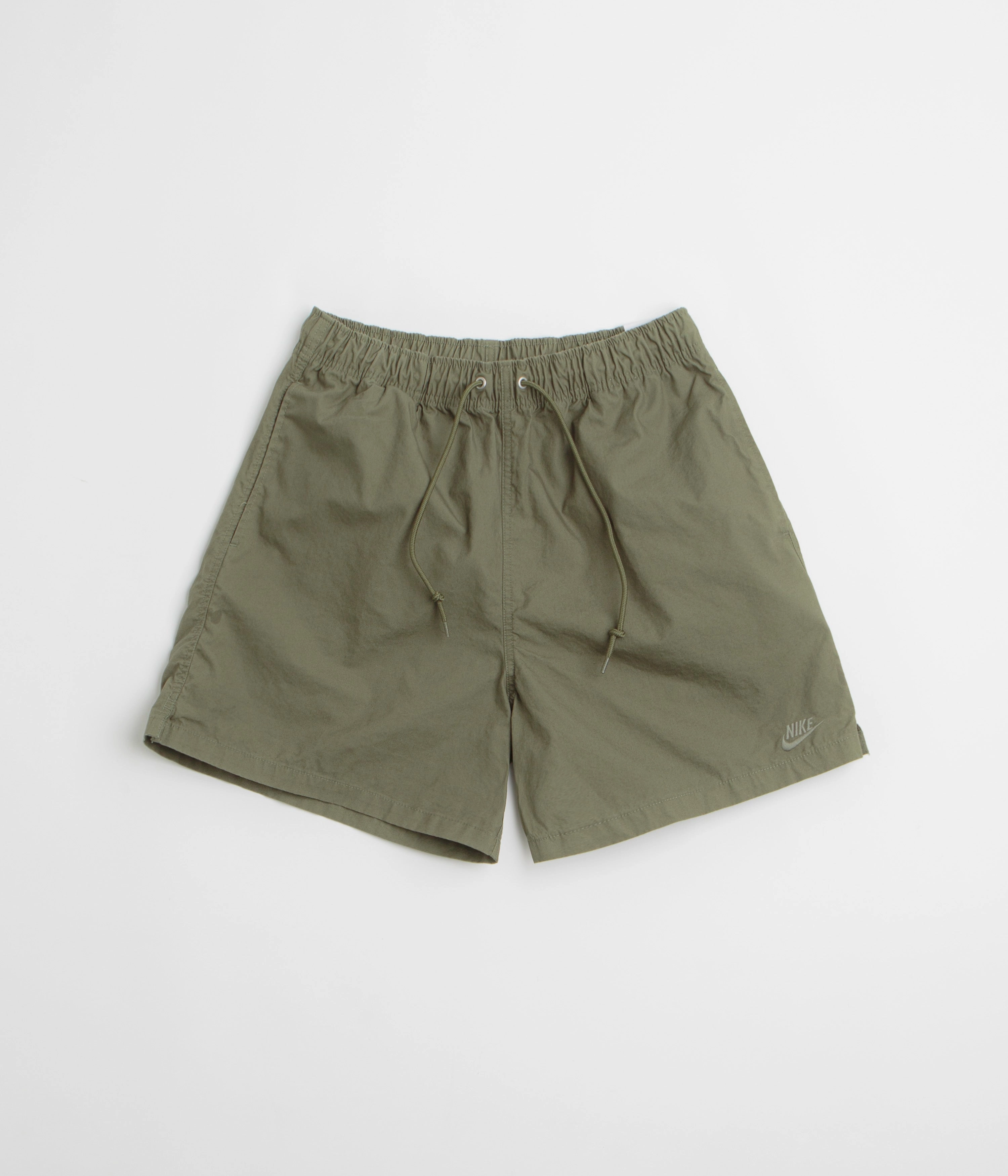 Nike Club Flow Wash Shorts - Medium Olive / Medium Olive romper