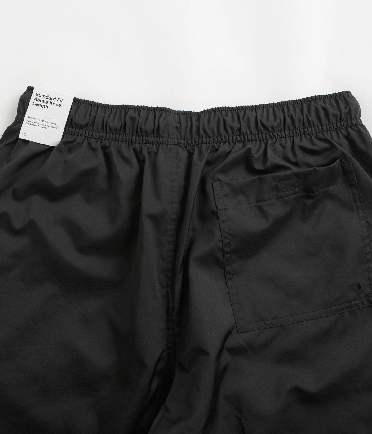 NonIrritatingTags Nike Club Woven Flow Shorts - Black / White