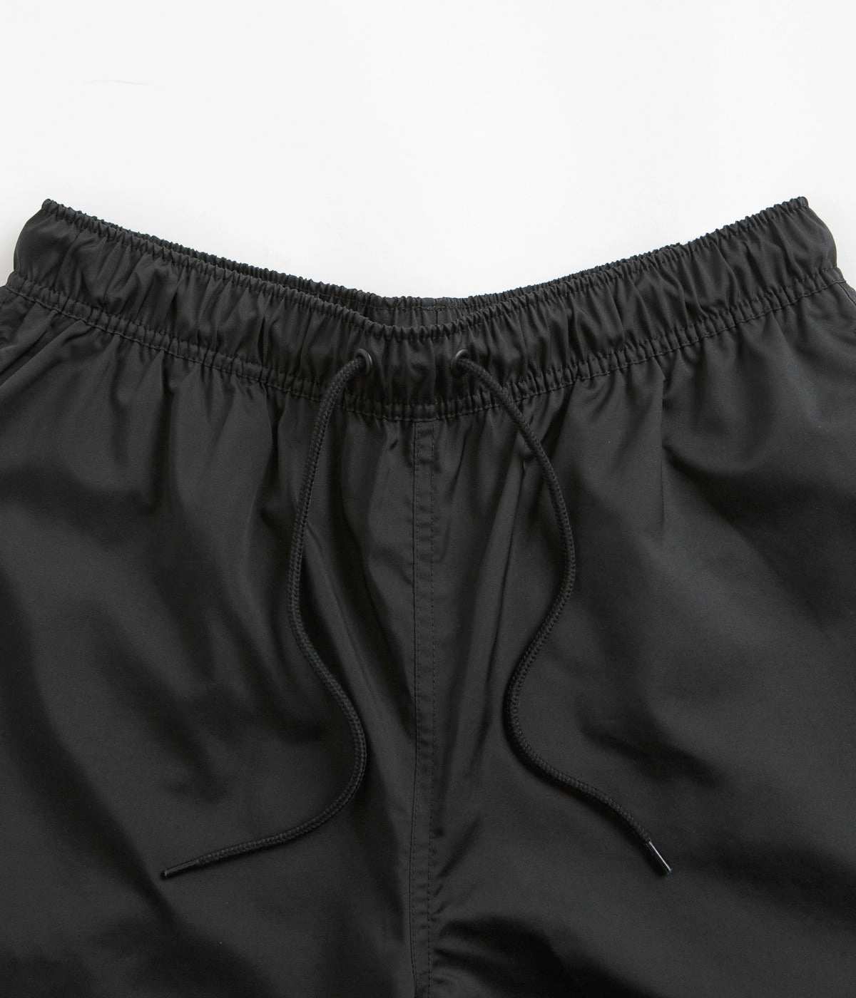 Fitness wear ribbed texture Nike Club Woven Flow Shorts - Black / White