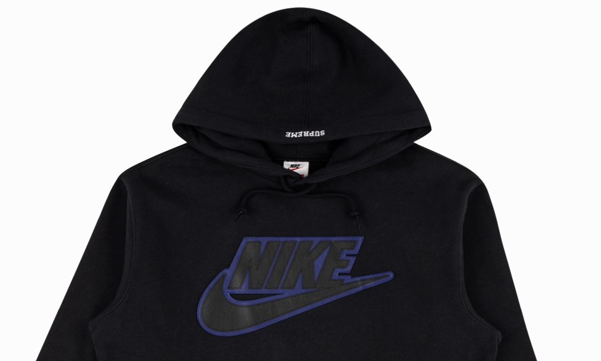 Nike Leather Applique Hoodie "FW 19"