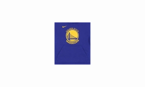 Nike NBA Golden State Warriors Logo Hoodie "Blue"