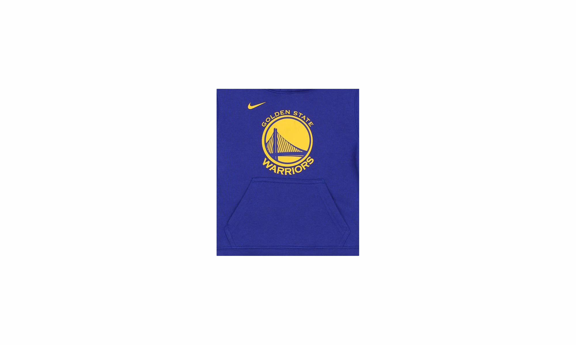 Nike NBA Golden State Warriors Logo Hoodie "Blue"