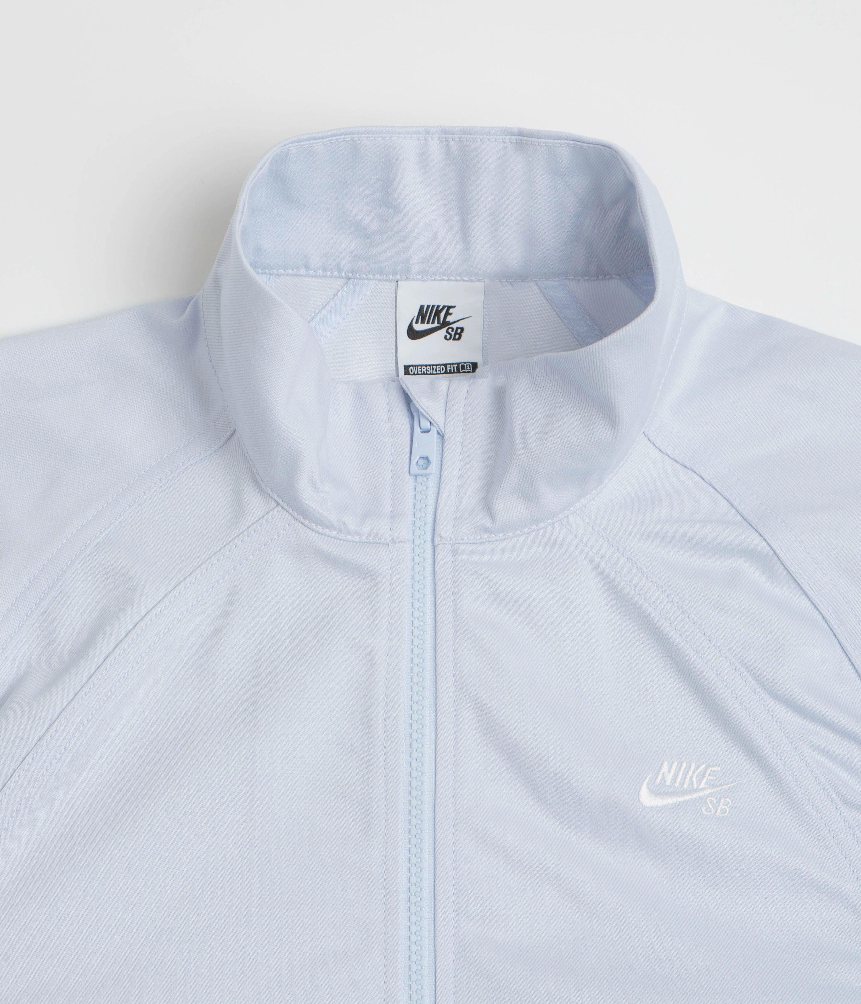Nike SB Denim Track Jacket - Football Grey / White suitable for modeling