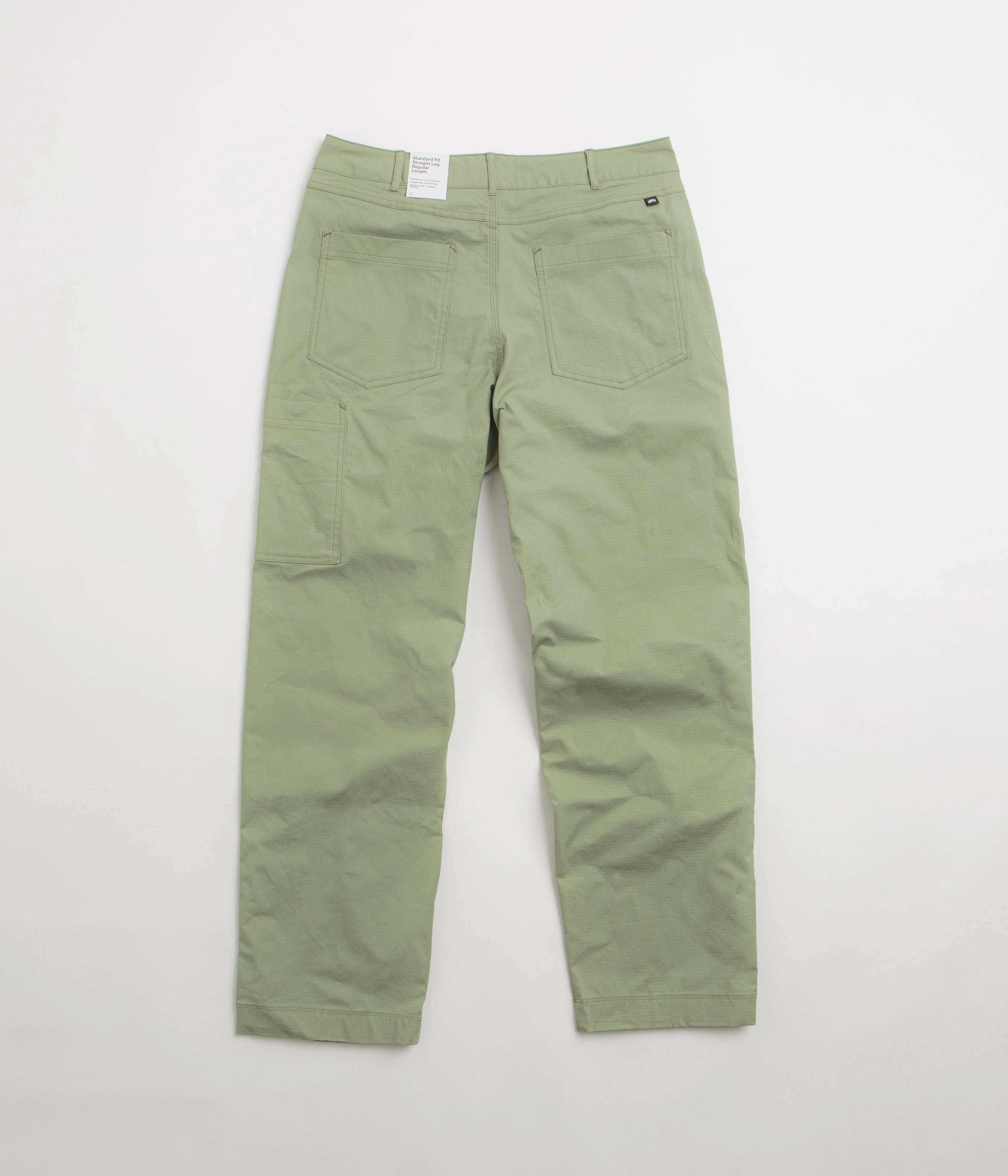 Nike SB Double Knee Pants - Oil Green WrinkleResistantMaterial Moisture Management
