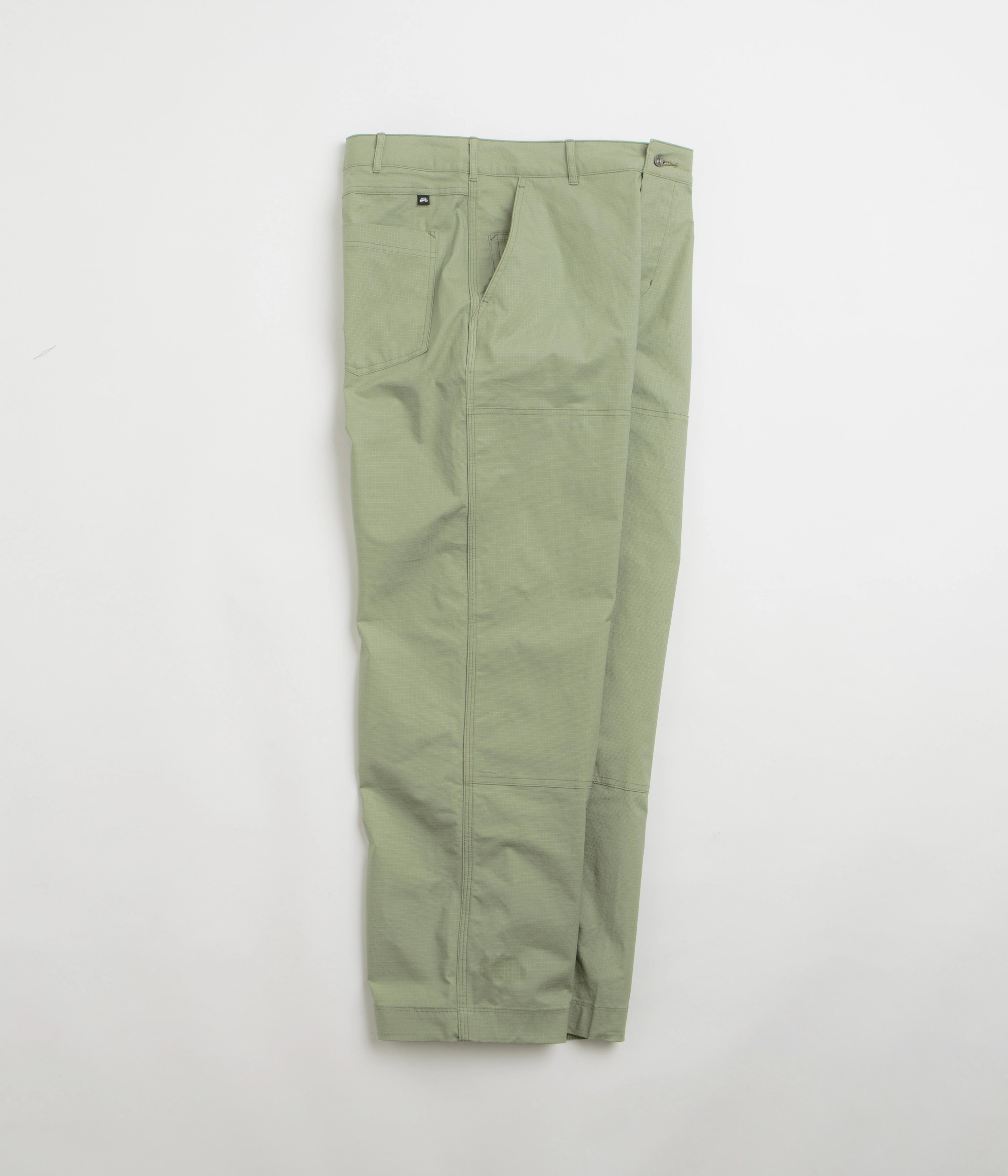 Nike SB Double Knee Pants - Oil Green Anti Chafe Lining