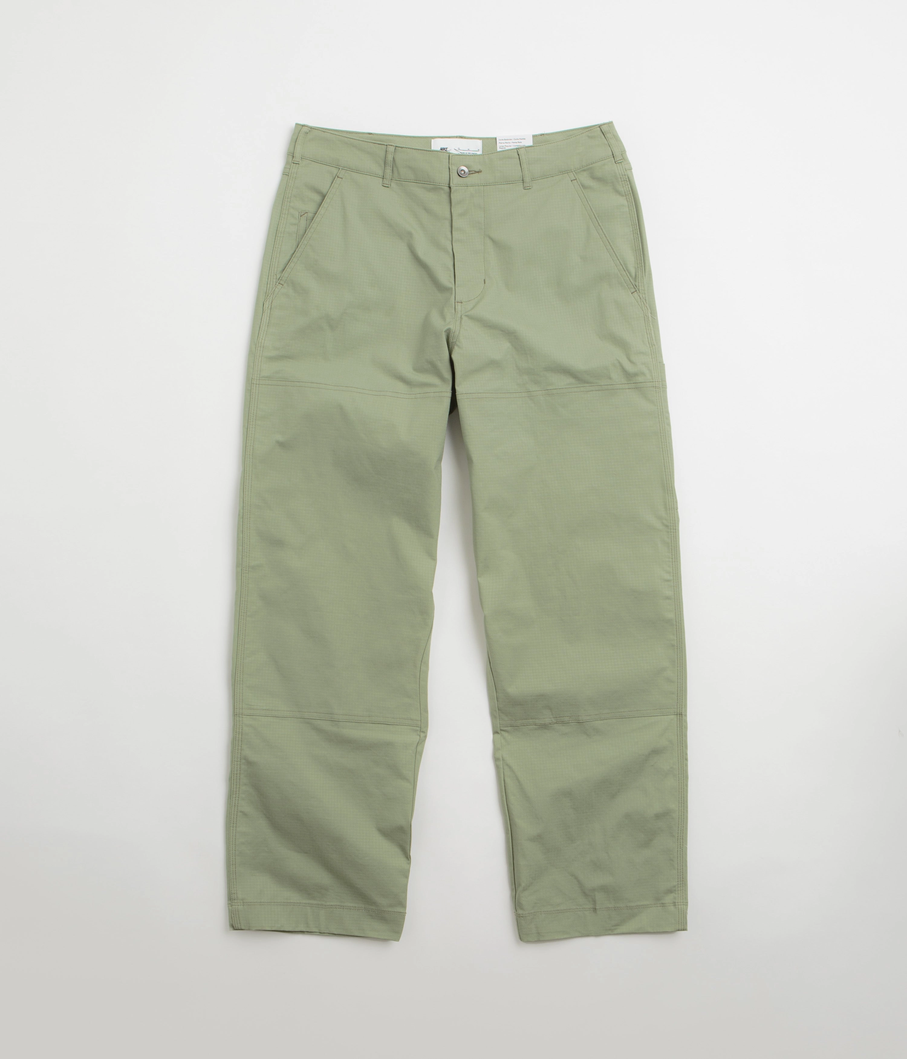 Nike SB Double Knee Pants - Oil Green StaticDissipativeFabric FlexibleMobilityDesign