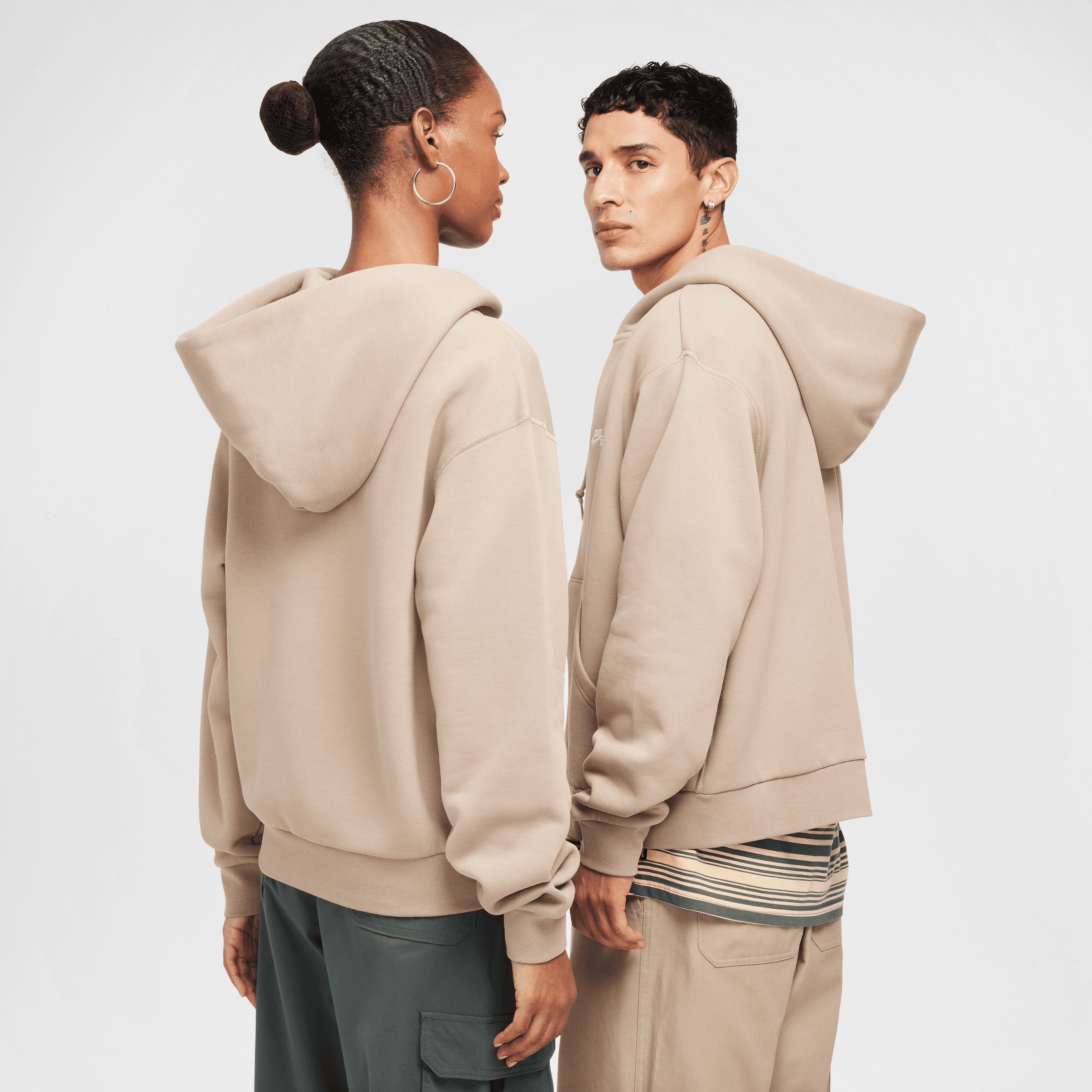 Nike SB Fleece Zip-Up SK Hoodie appropriate for hiking