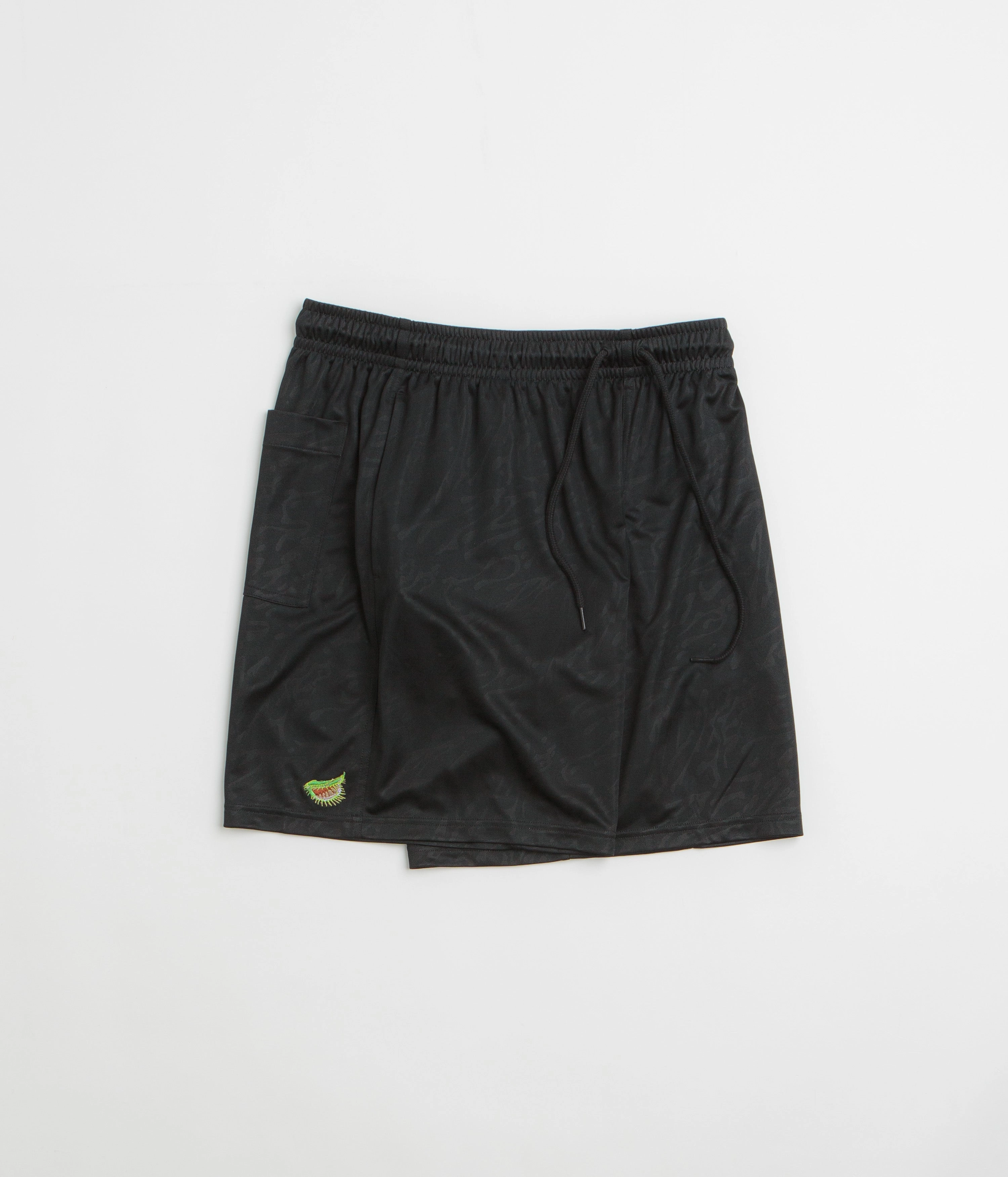 Nike SB Jacquard Sport Shorts - Black / White retail industry Soft Layers