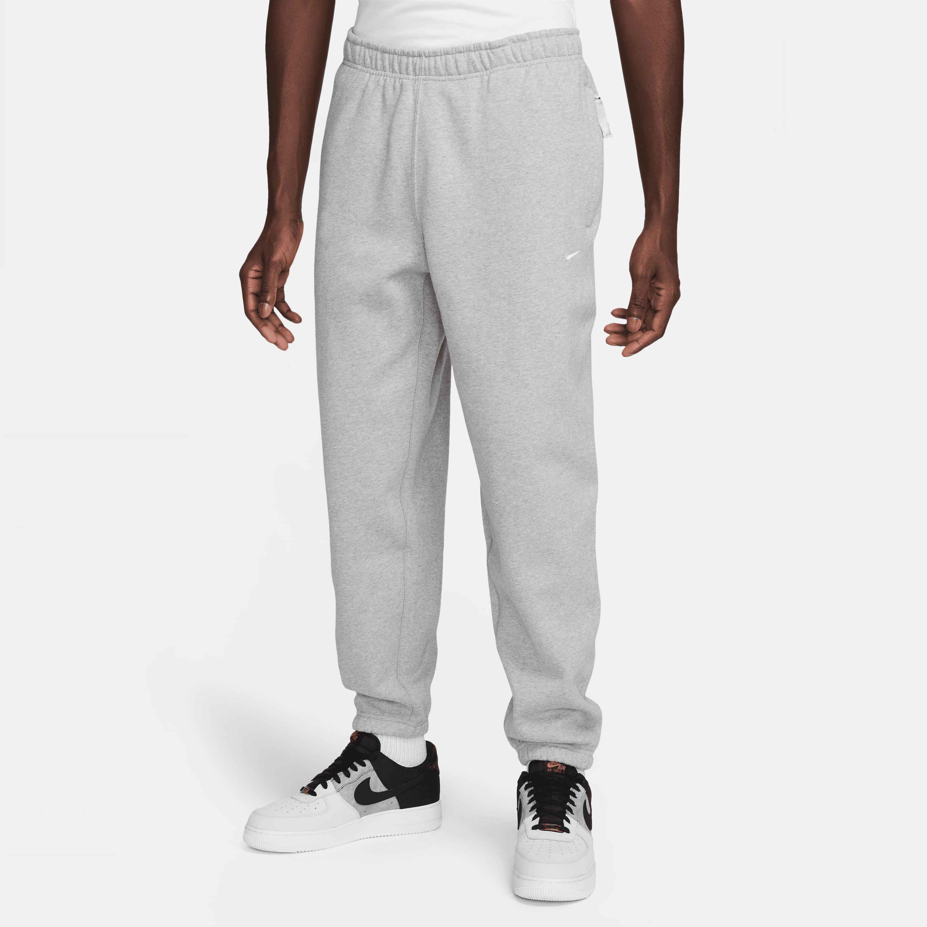 DoubleLayeredKnees Double Stitched Seams Nike SB Solo Swoosh Fleece Pant