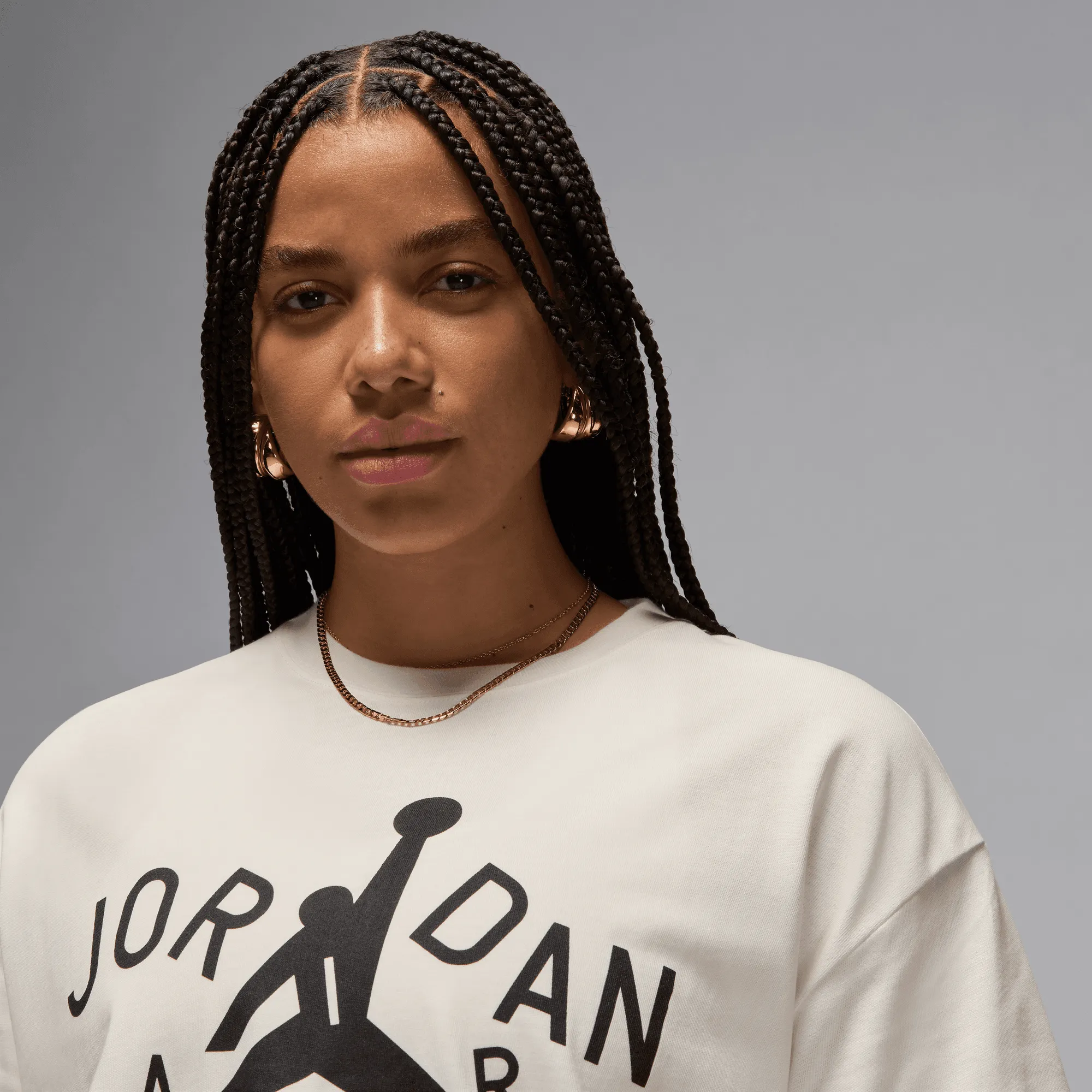 NINA CHANEL ABNEY X JORDAN TEE - SAIL Future Glow London Edge