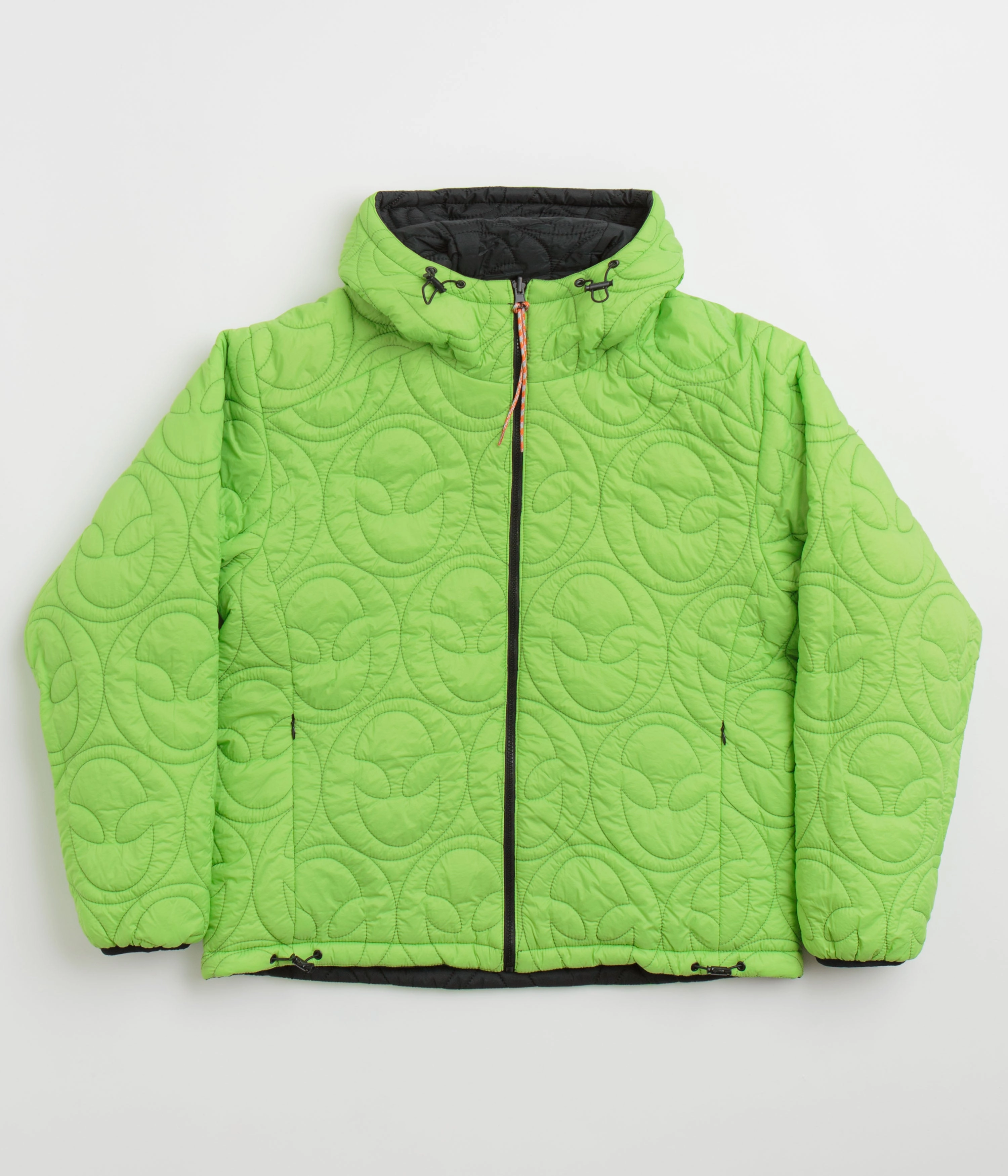 Recover design No Problemo Alien-O Quilted Liner Jacket - Black