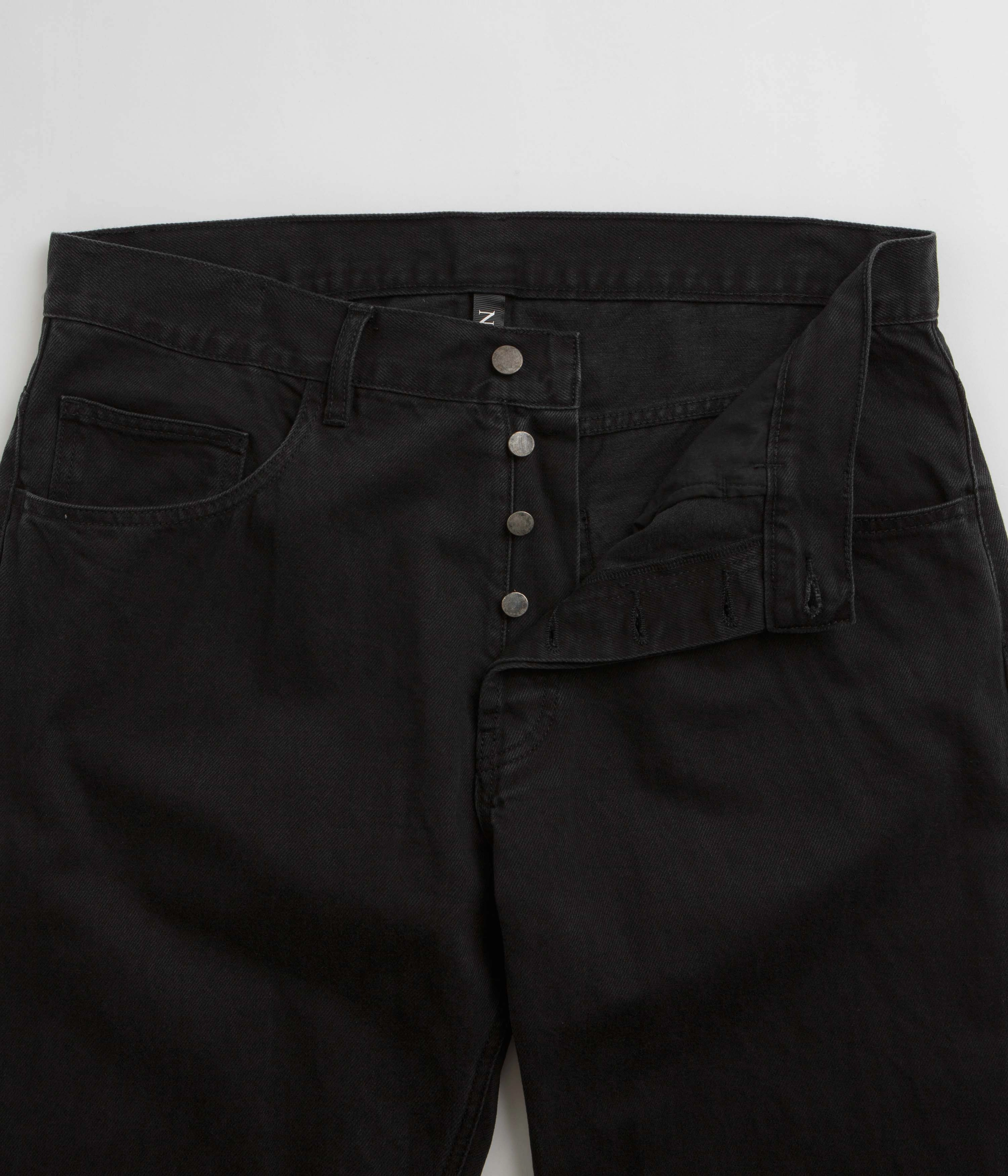 Travel Ready No Problemo Bagi Jeans - Black