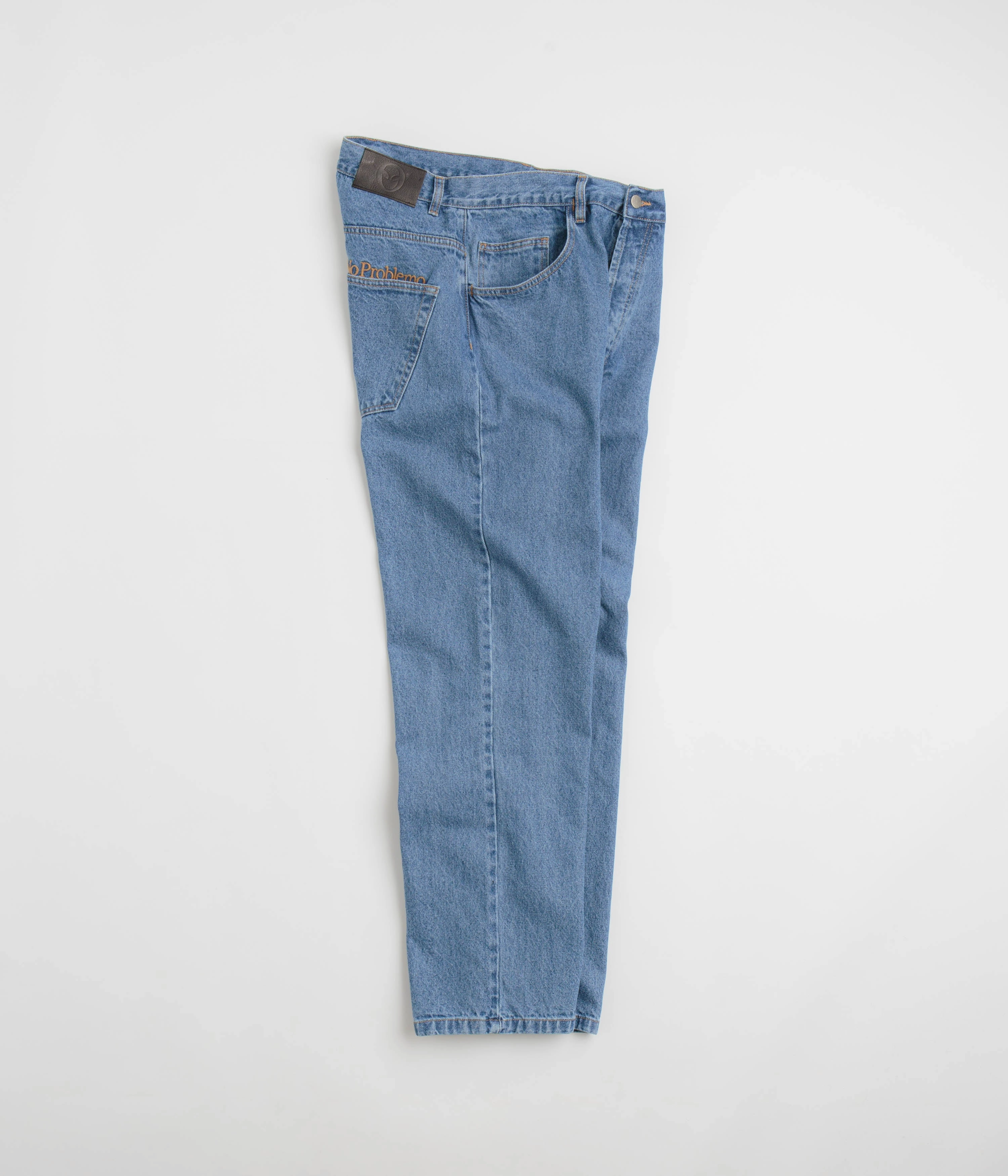 No Problemo Bagi Jeans - Blue Light wash
