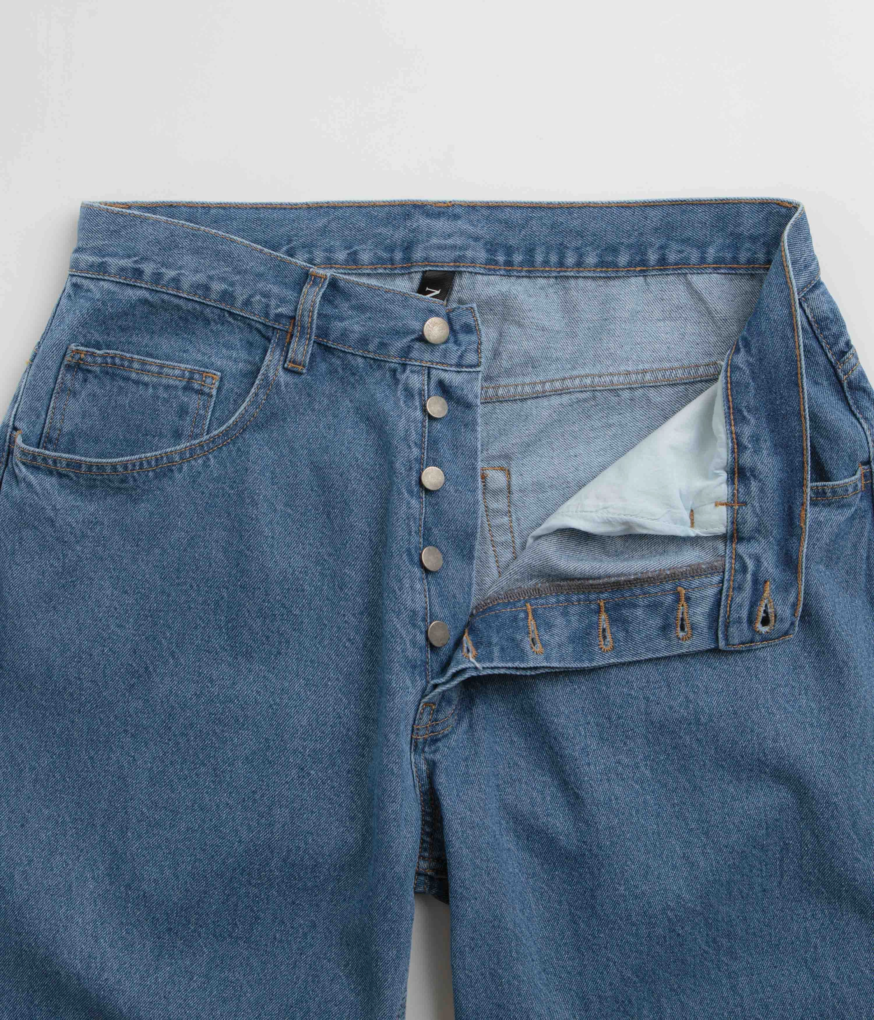 Dynamic Flex Panels AntiStaticTreatment No Problemo Bagi Jeans - Blue