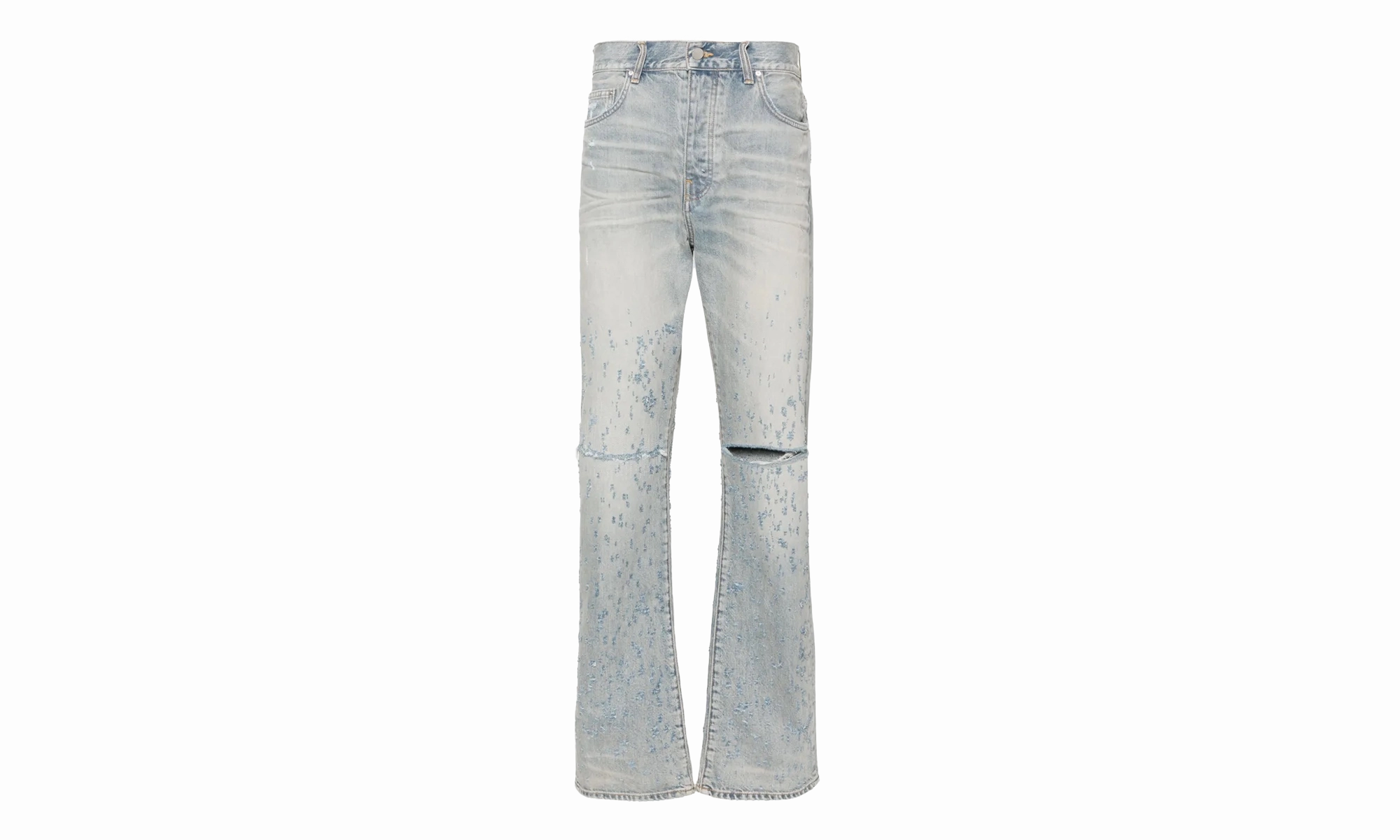 Slim Modern Low Maintenance Fabric Shotgun Straight Jeans "Indigo"