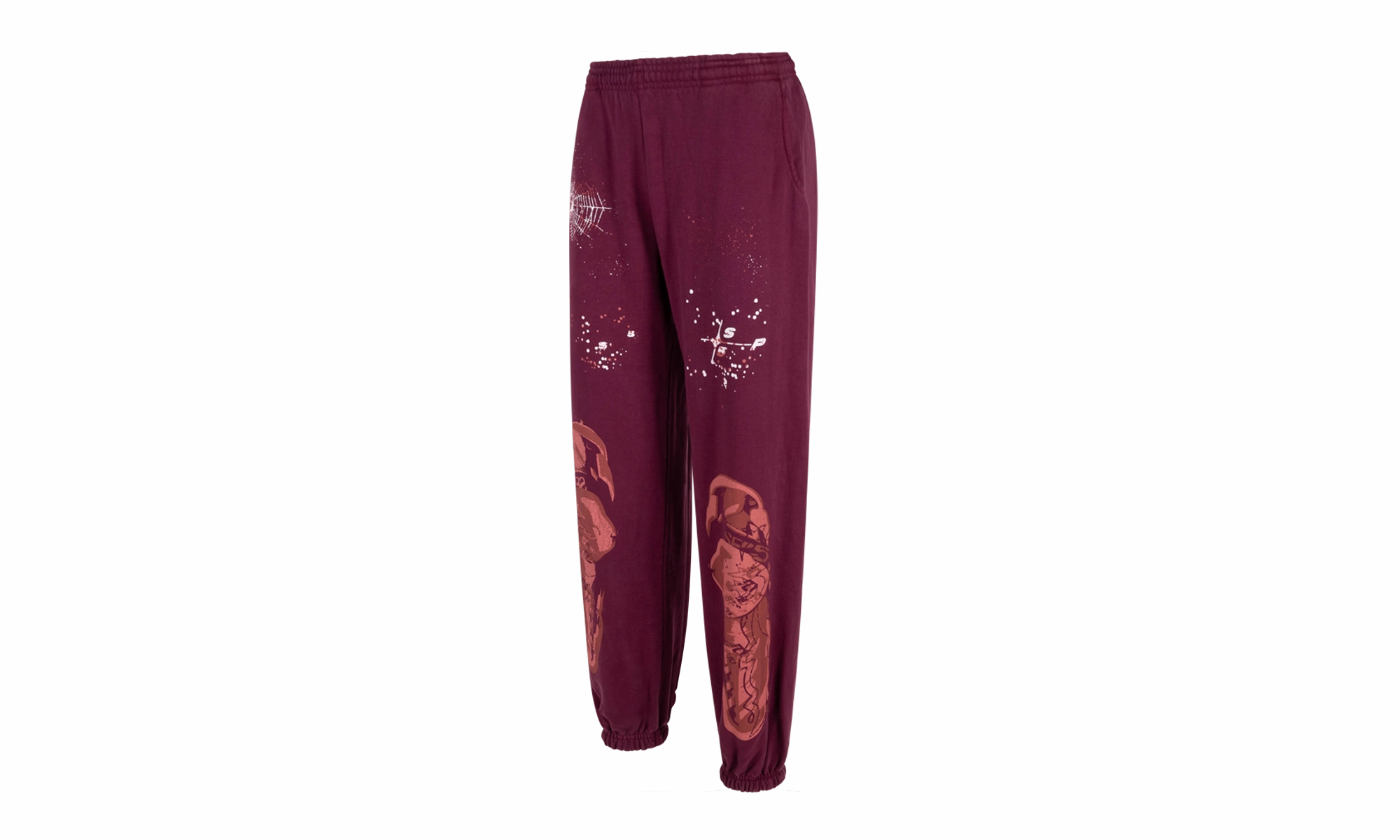 Nocturnal Highway Graphic Sweatpants "Purple"