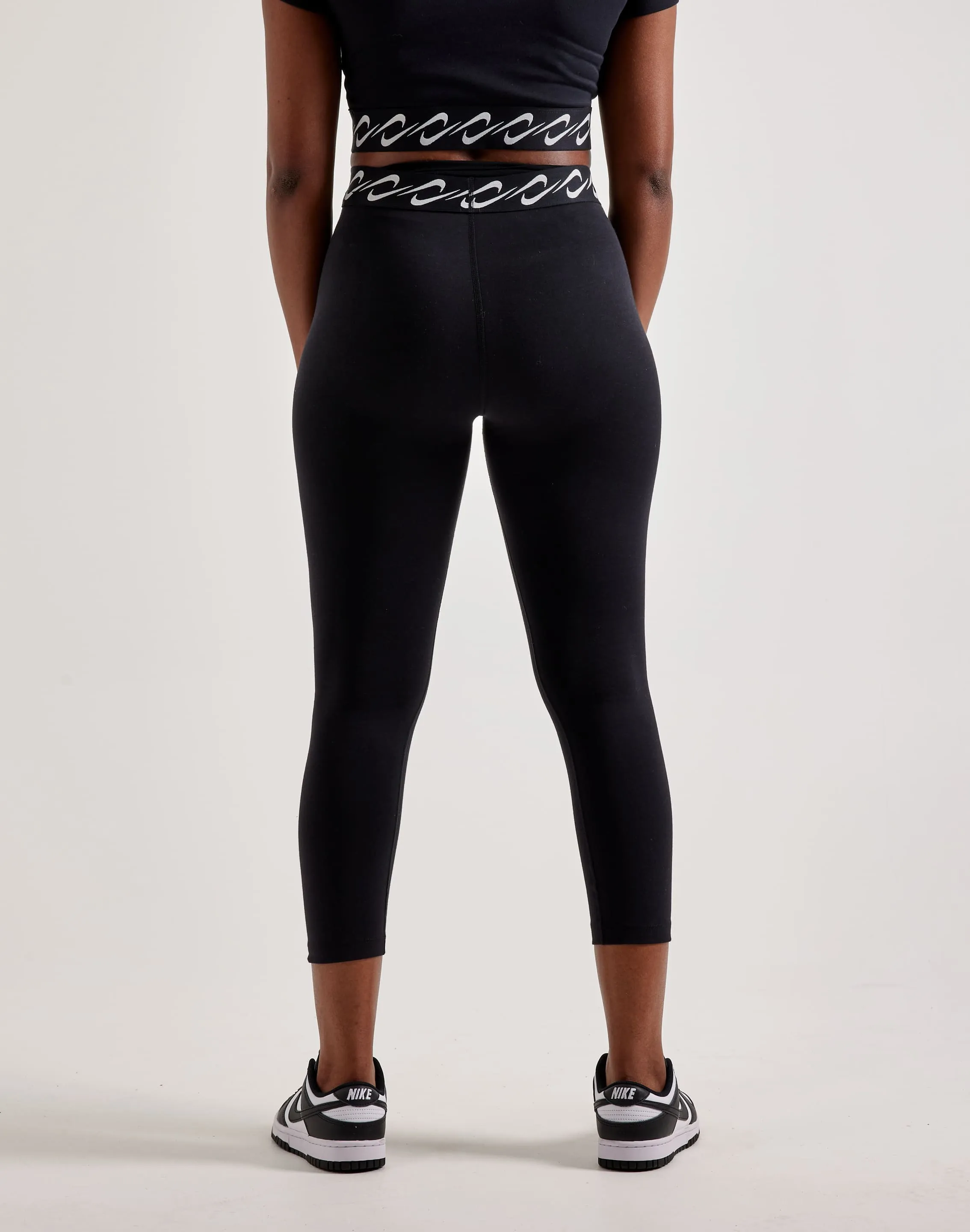 Nike Classic Swoosh High-Waisted 7/8 Leggings Sky Cool