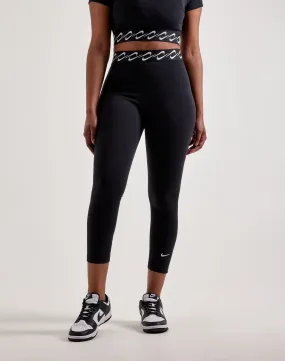 Farm Glow FlexibleWaistband Nike Classic Swoosh High-Waisted 7/8 Leggings
