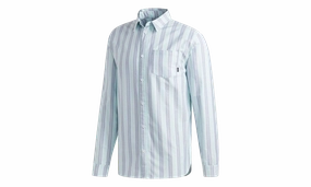 Mens Holgate Shirt "Raw White / Raw Grey" RollUp Sleeves StretchWaistband