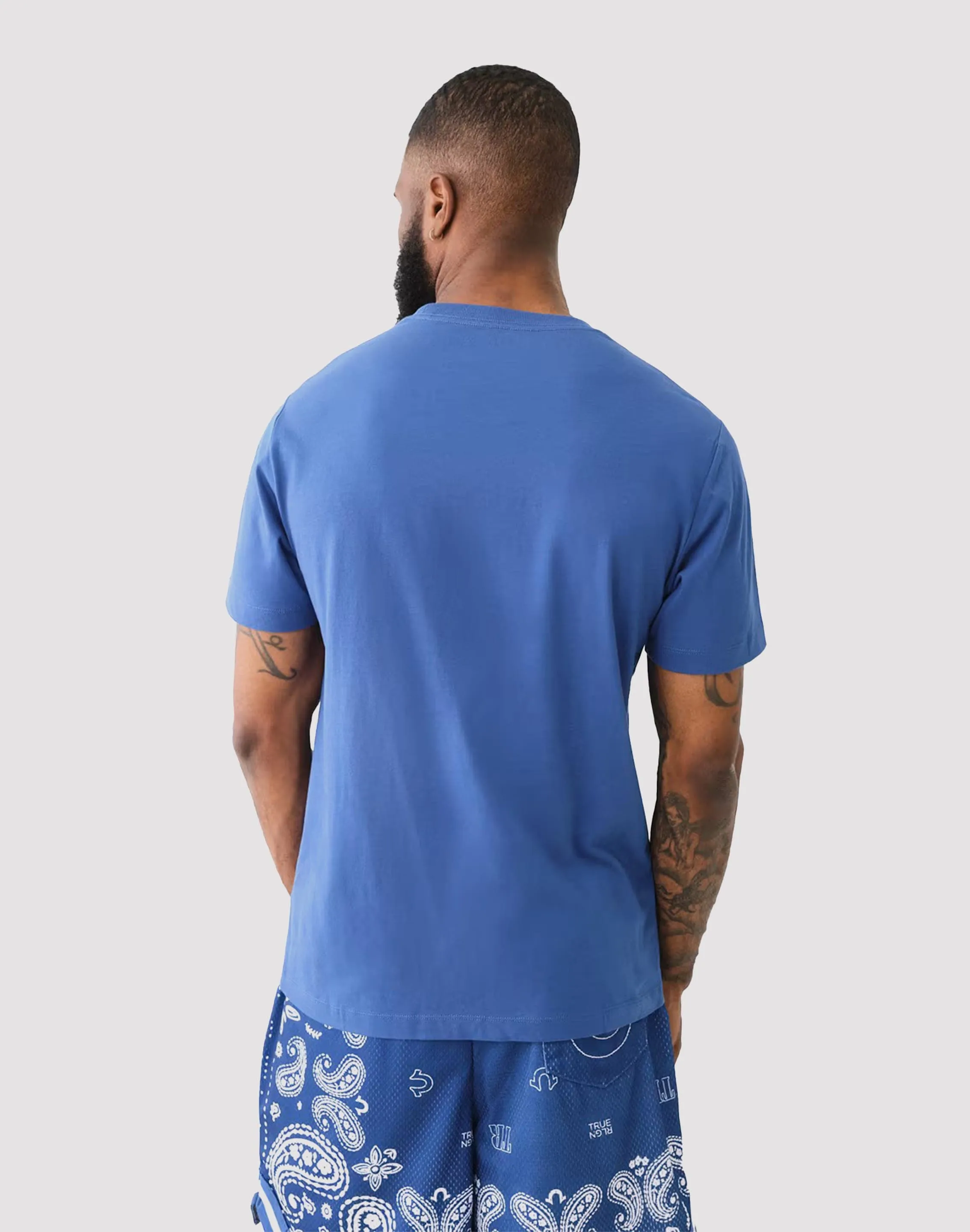 True Religion Paisley Logo Tee OdorResistant Coating FadeResistantDye