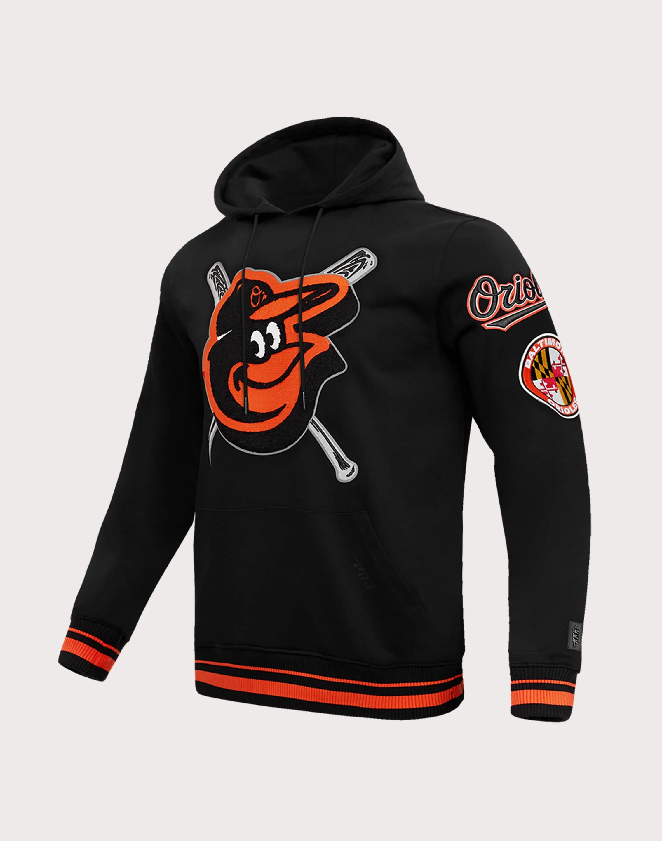 EasyCareMaterial Pro Standard MLB Baltimore Orioles Mashup Rib Hoodie